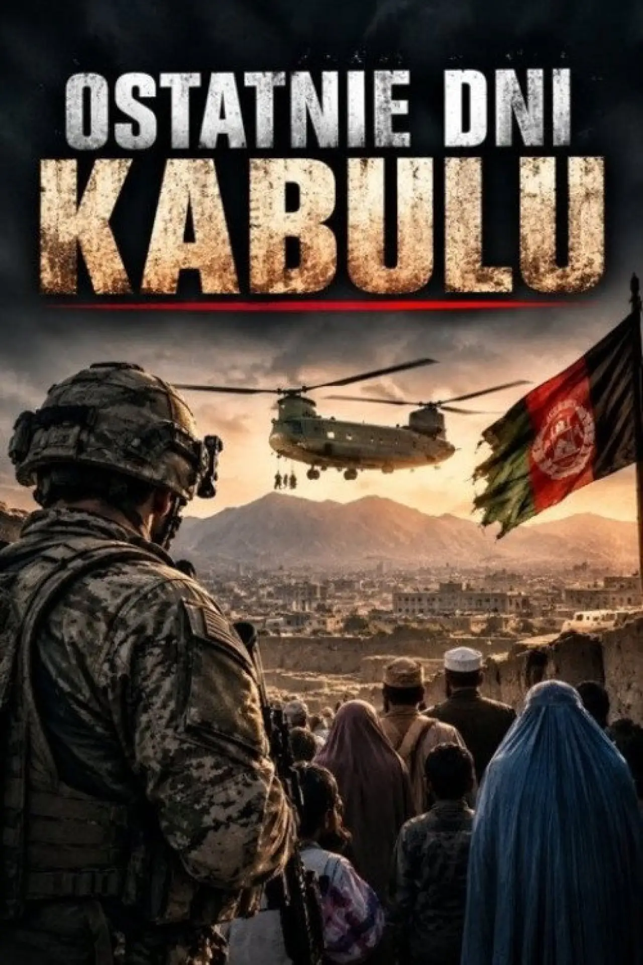 Plakat serialu "Ostatnie dni Kabulu"
