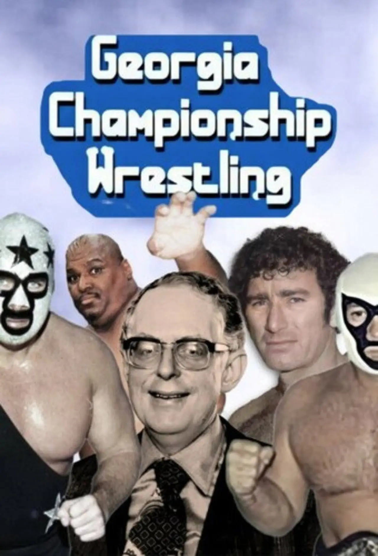 Plakat serialu "Georgia Championship Wrestling"
