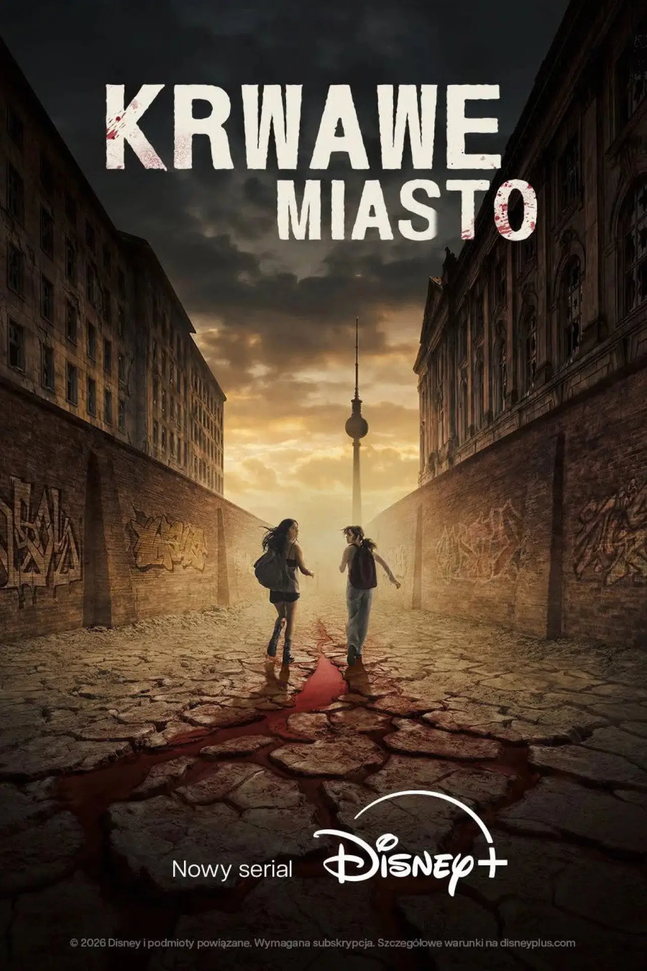 Plakat serialu "Krwawe miasto"