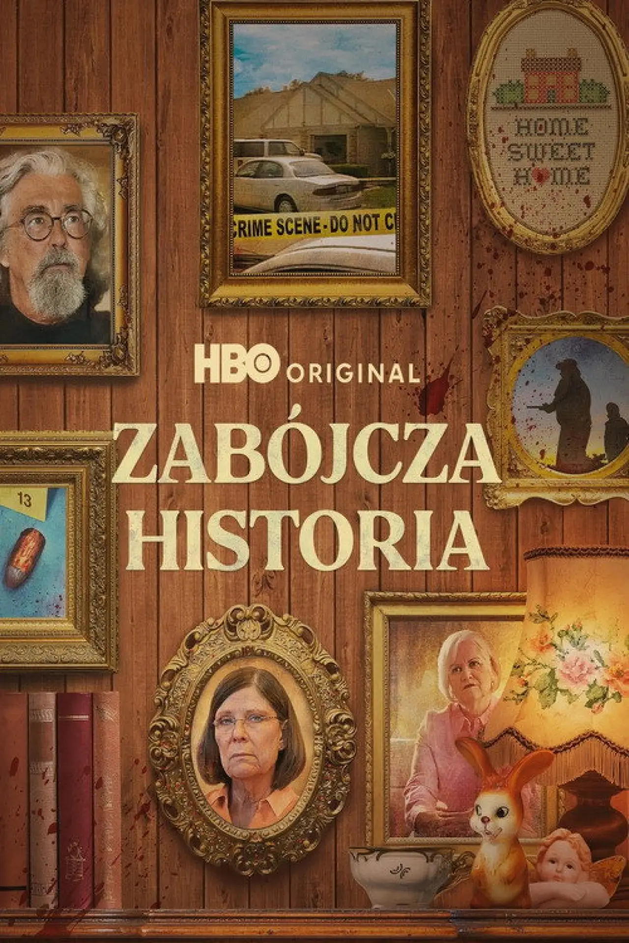 Plakat serialu "Zabójcza historia"