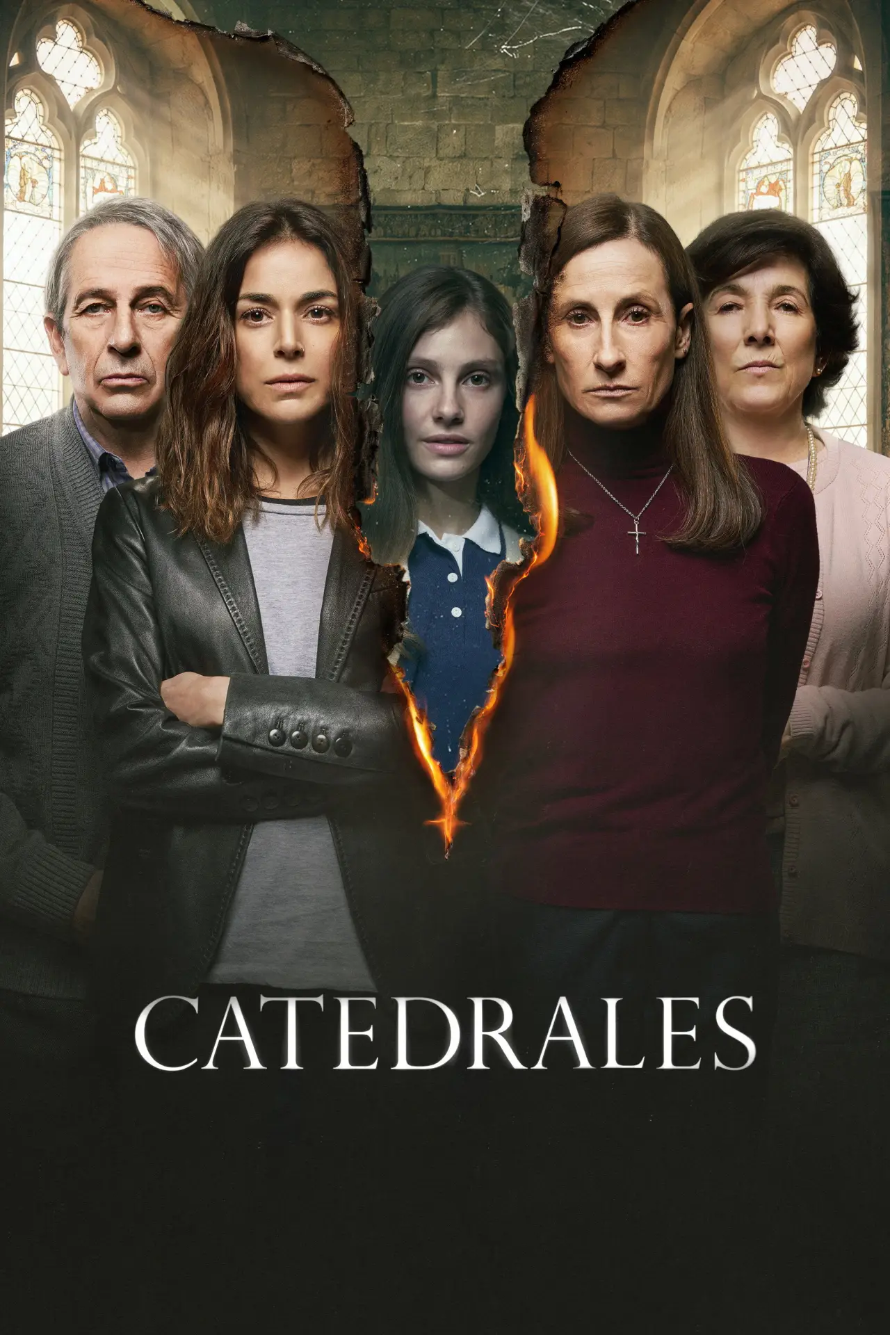 Plakat serialu "Catedrales"