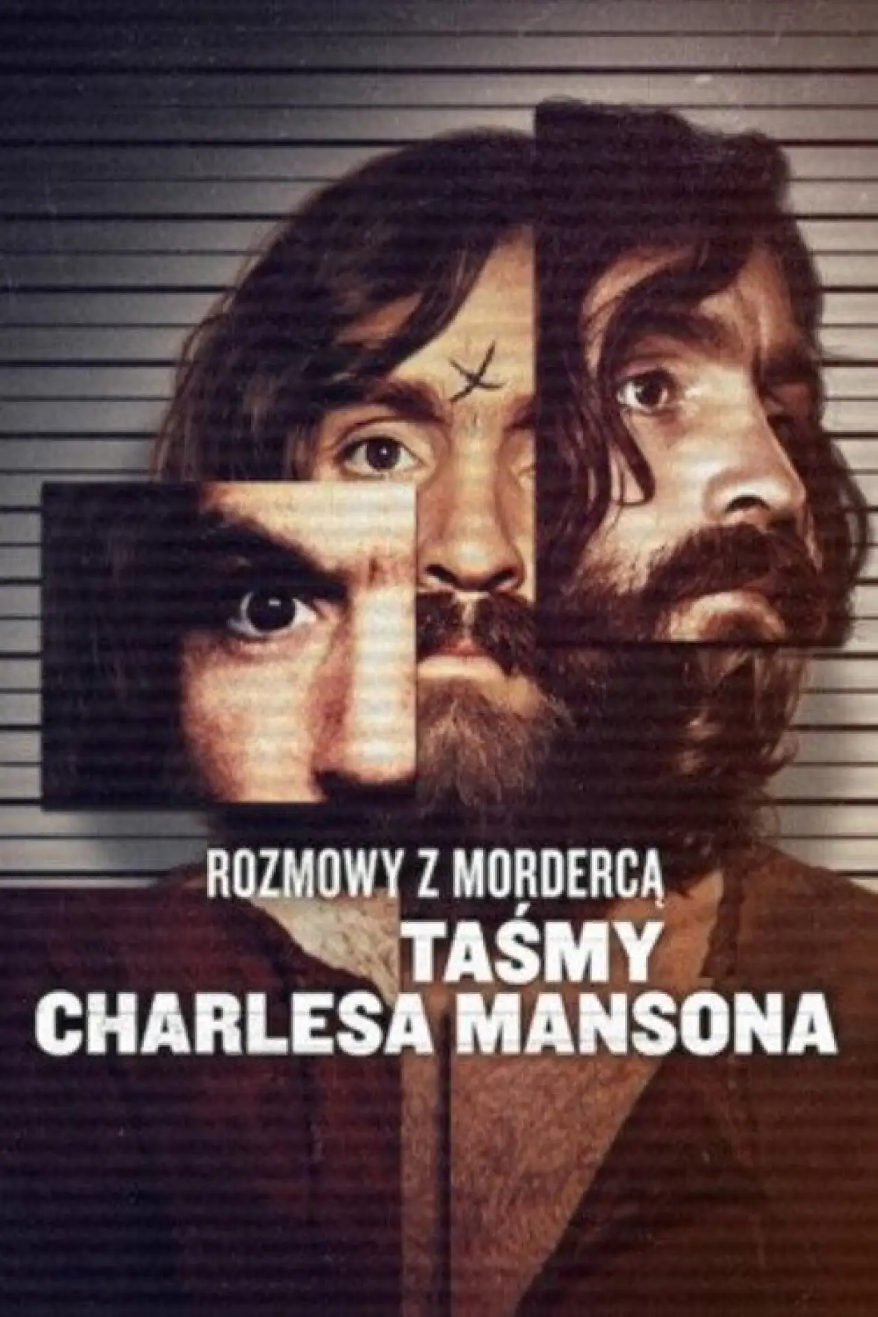 Plakat serialu "Rozmowy z mordercą: Taśmy Charlesa Mansona"