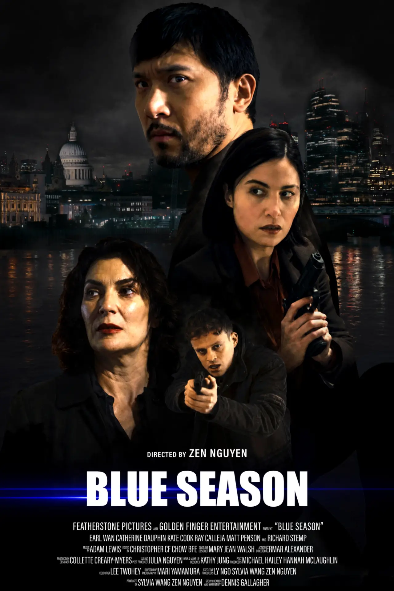 Plakat serialu "Blue Season"