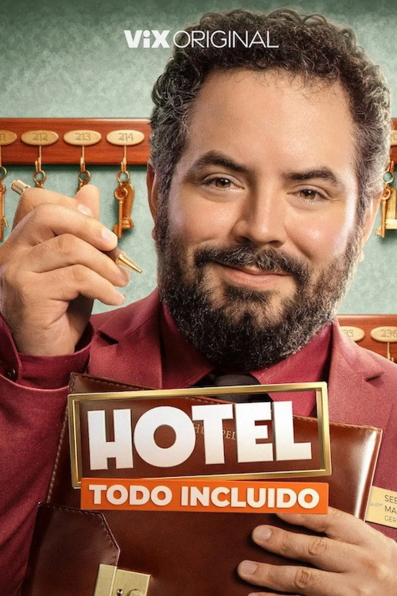 Plakat serialu "Hotel Todo Incluido"
