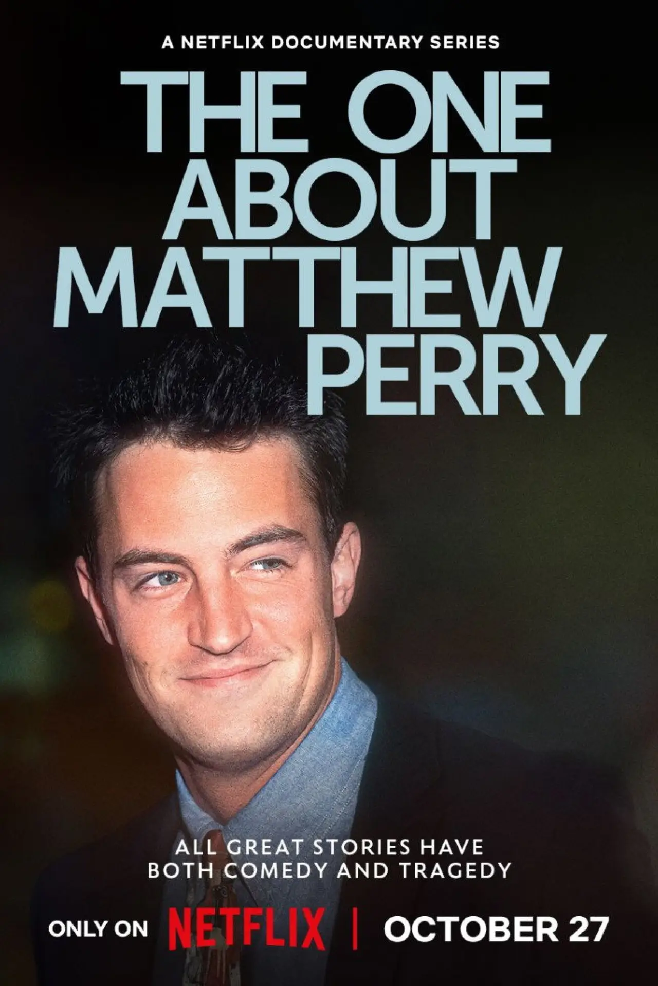 Plakat serialu "The One About Matthew Perry"