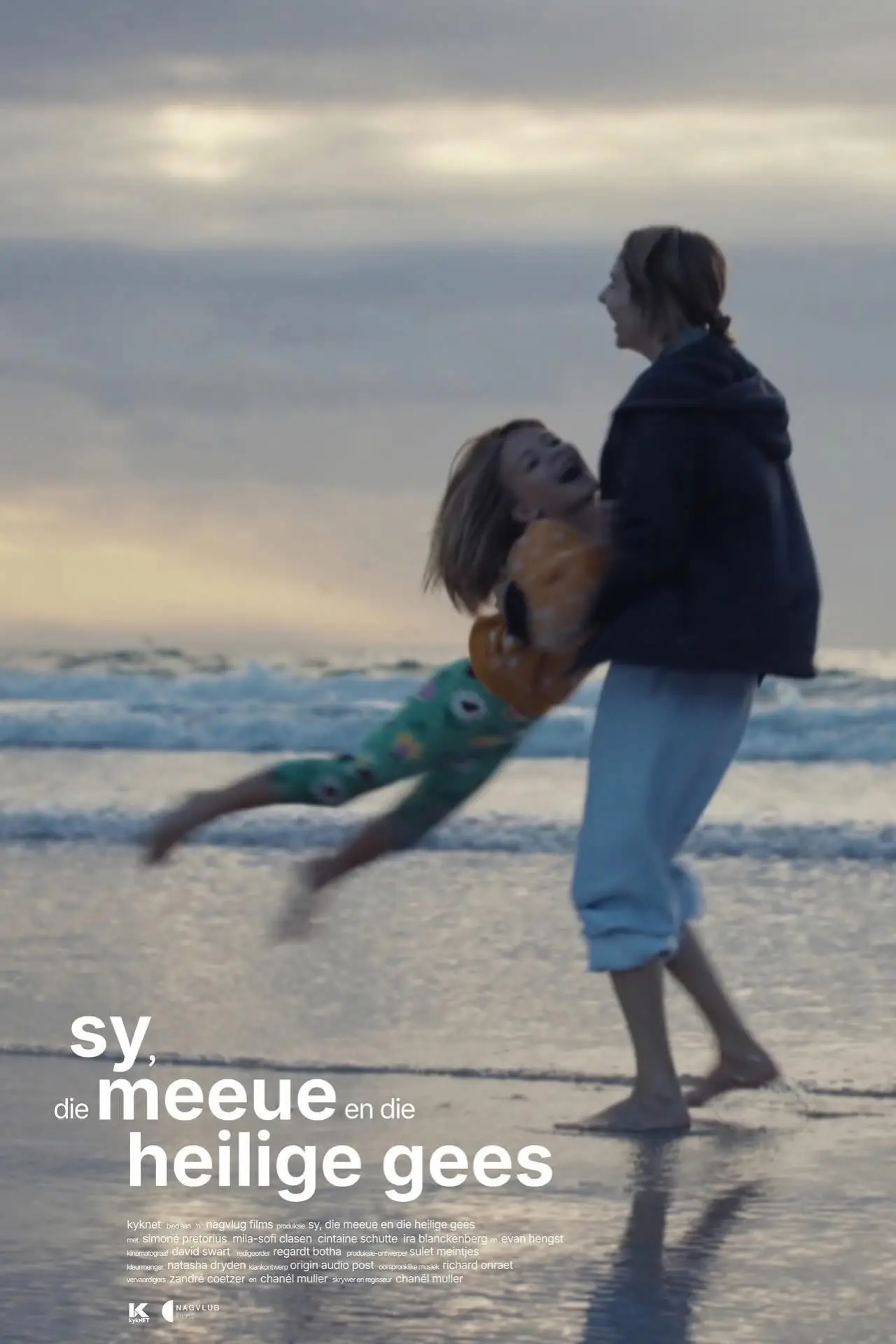 Plakat serialu "Sy, die Meeue en die Heilige Gees"