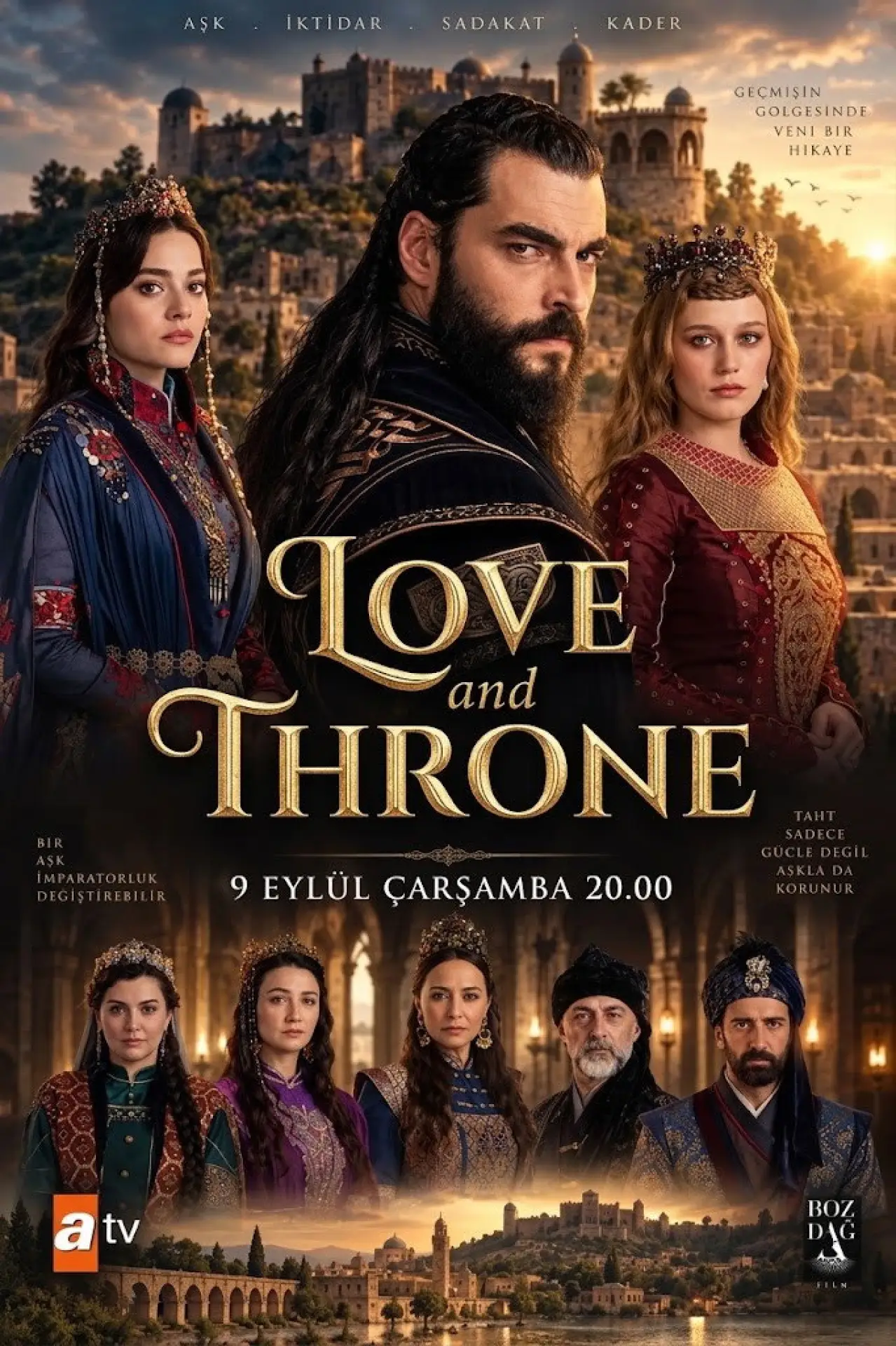 Plakat serialu "Aşk ve Taht"