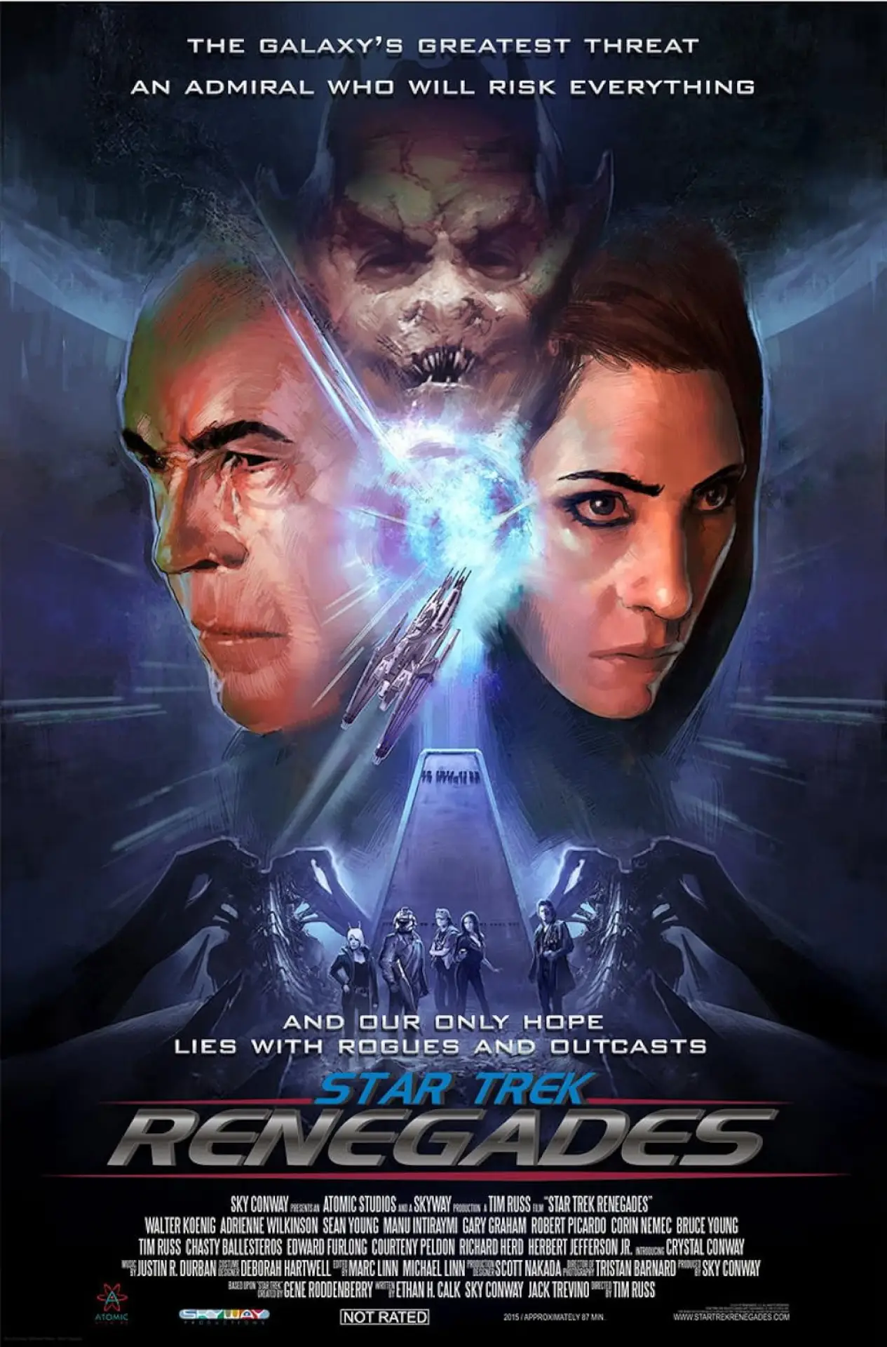 Plakat serialu "Star Trek: Renegades"