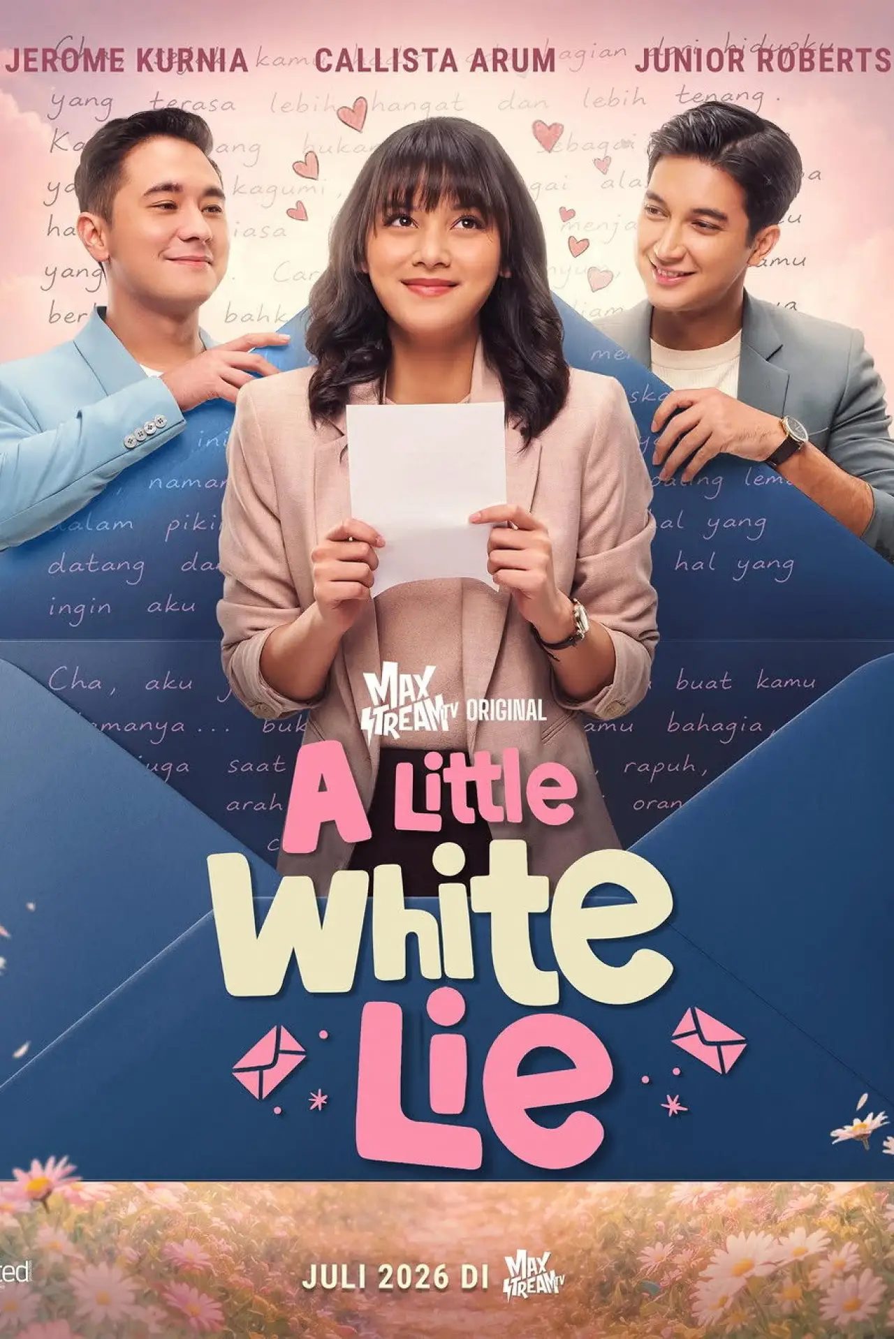 Plakat serialu "A Little White Lie"