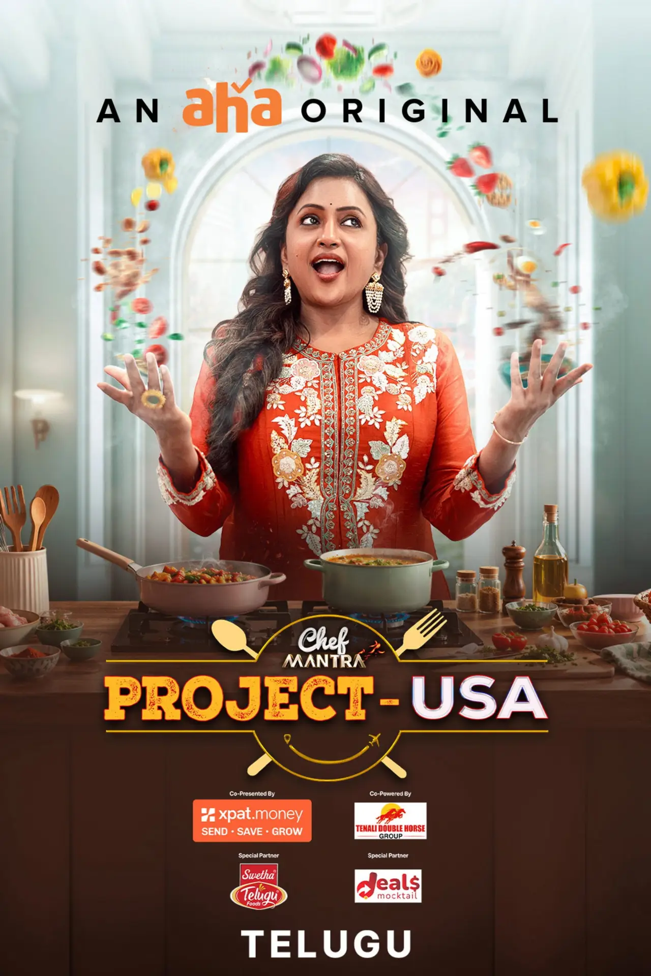Plakat serialu "Chef Mantra Project USA"