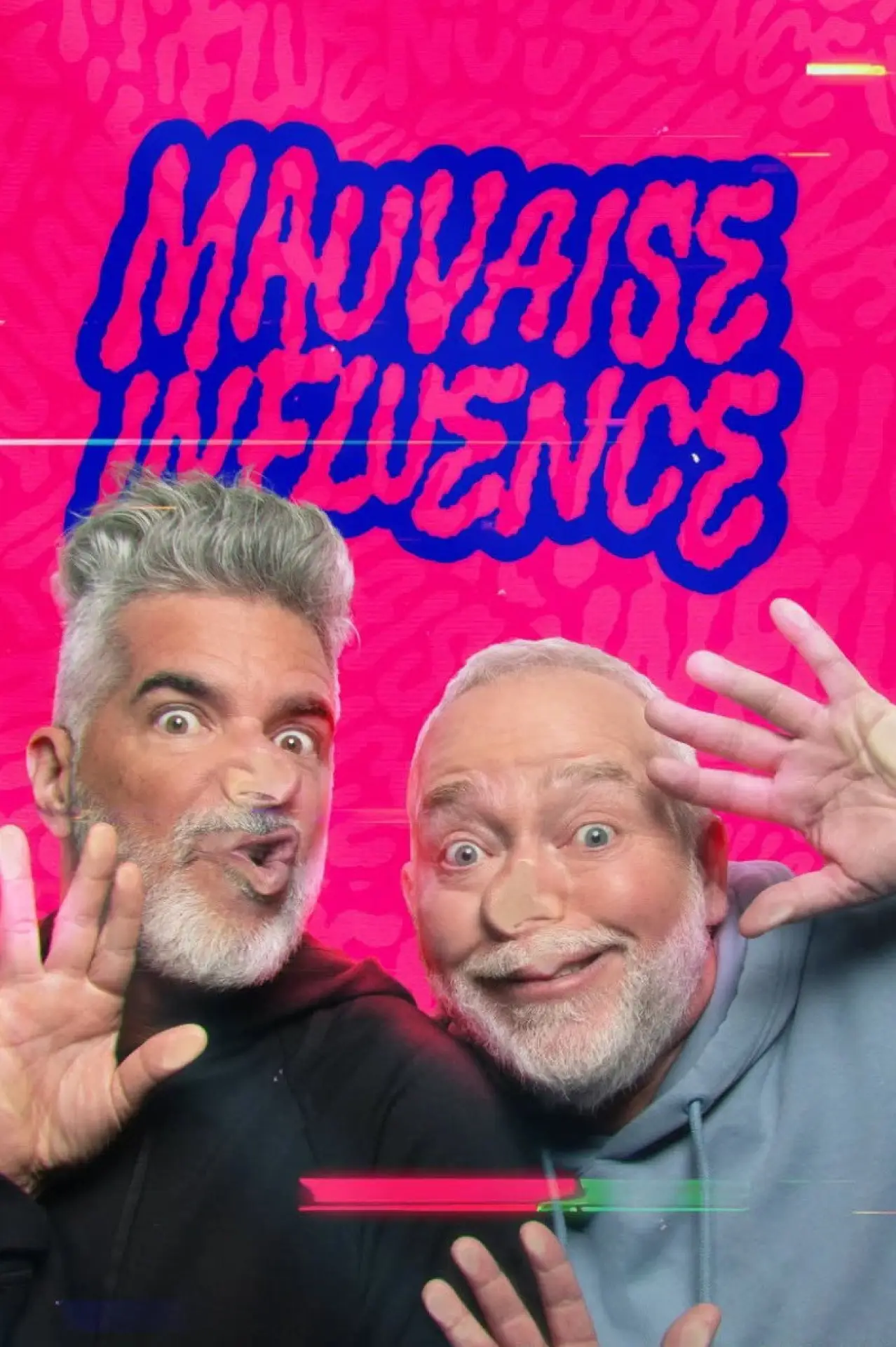 Plakat serialu "Mauvaise influence"