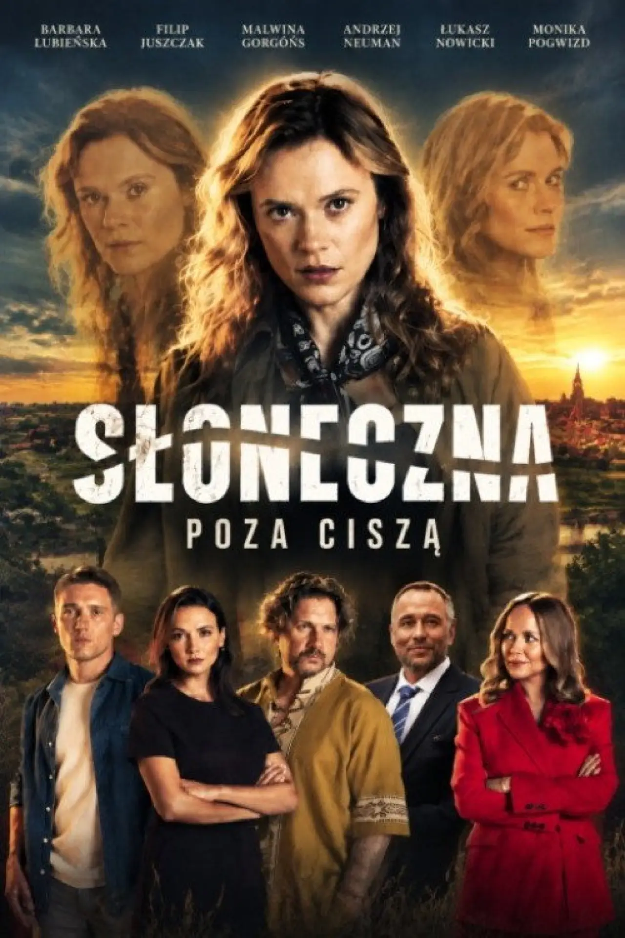 Plakat serialu "Słoneczna. Poza ciszą"
