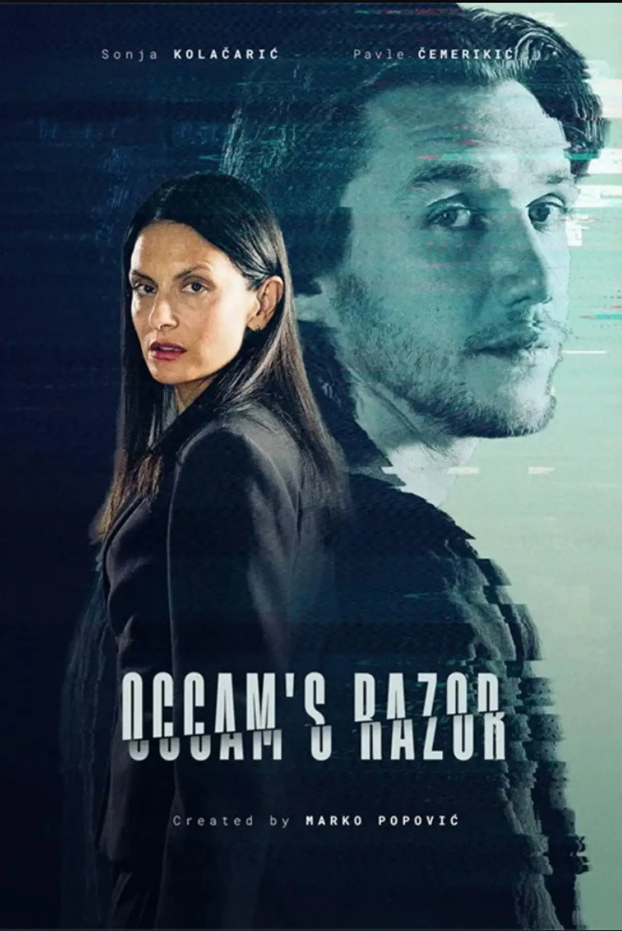 Plakat serialu "Okamova oštrica"