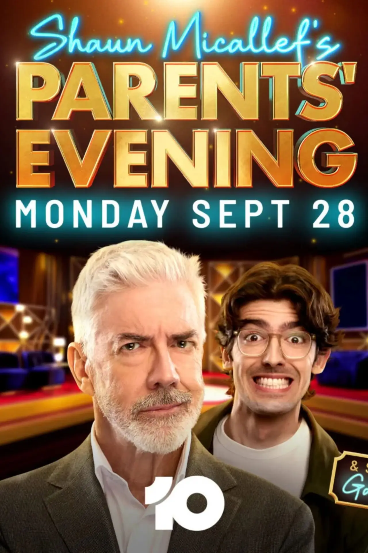 Plakat serialu "Shaun Micallef’s Parents’ Evening"