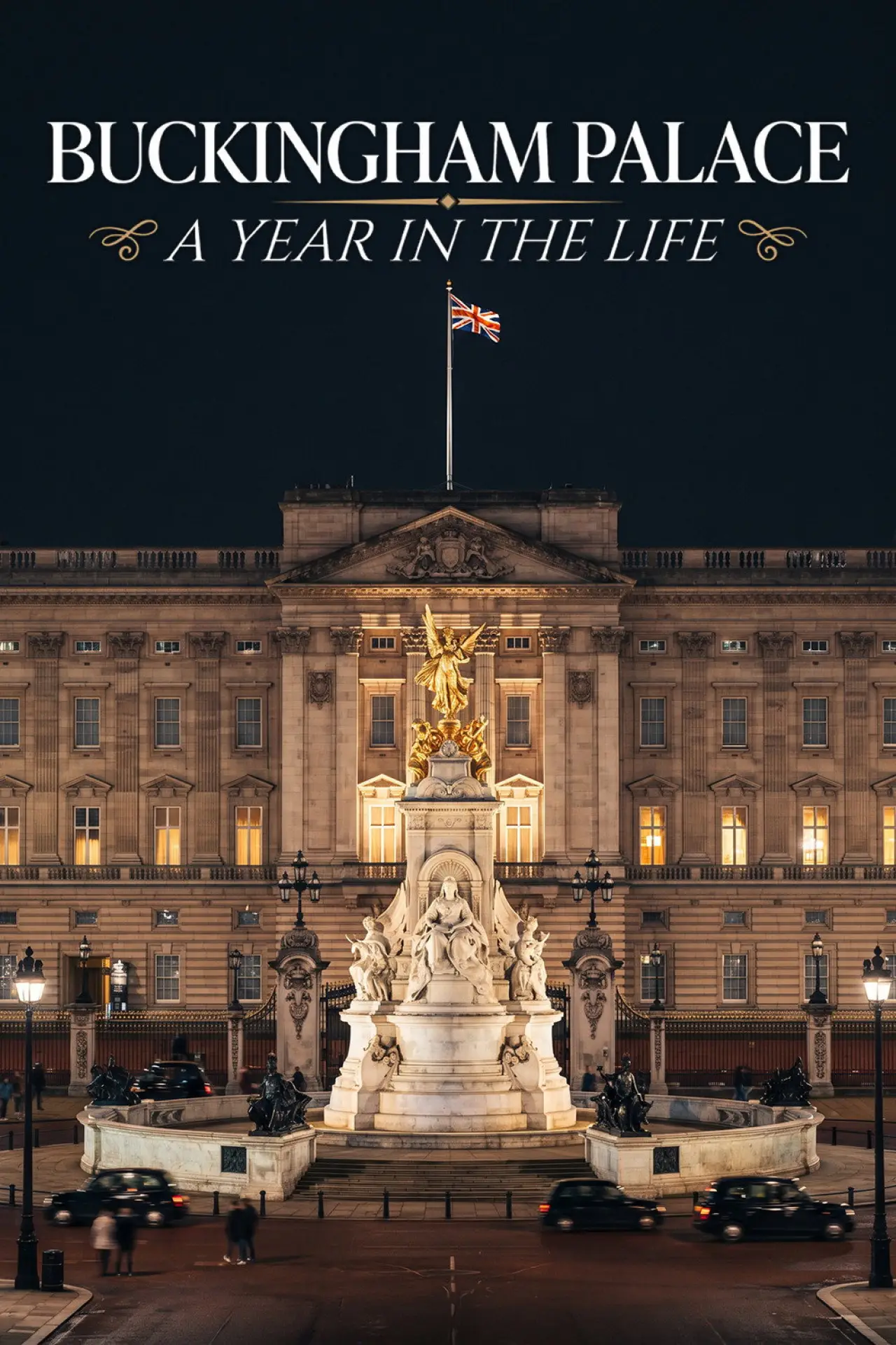 Plakat serialu "Buckingham Palace A Year in the Life"