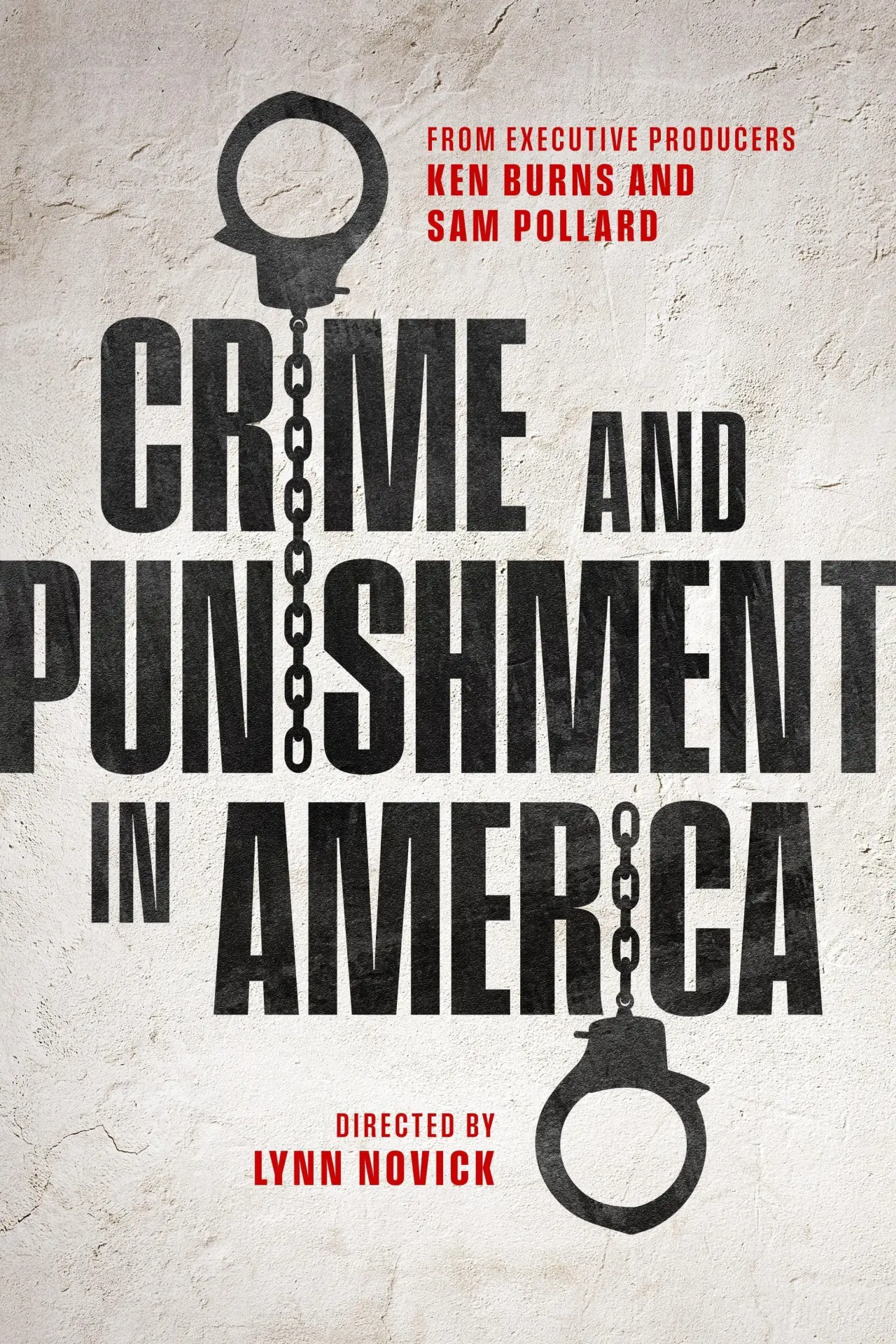 Plakat serialu "Crime and Punishment in America"