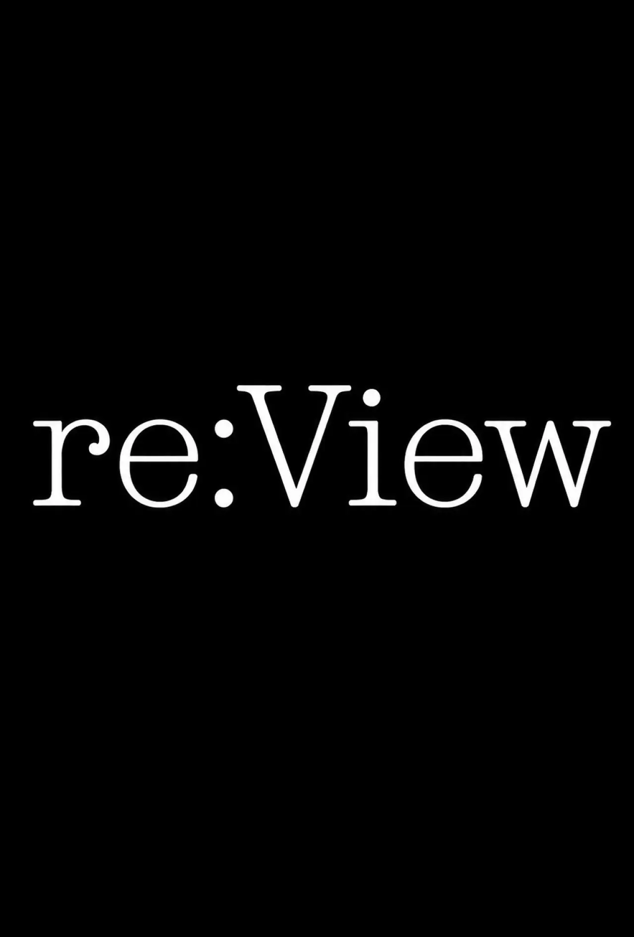 Plakat serialu "re:View"