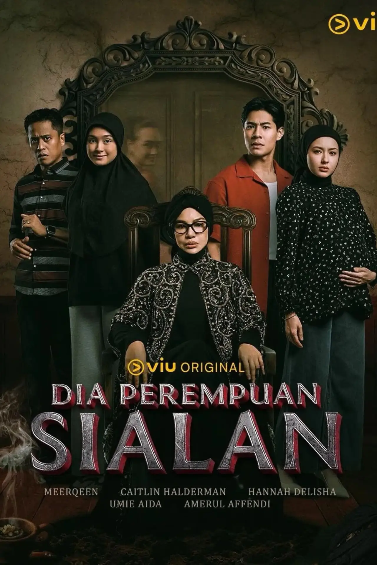 Plakat serialu "Dia Perempuan Sialan"