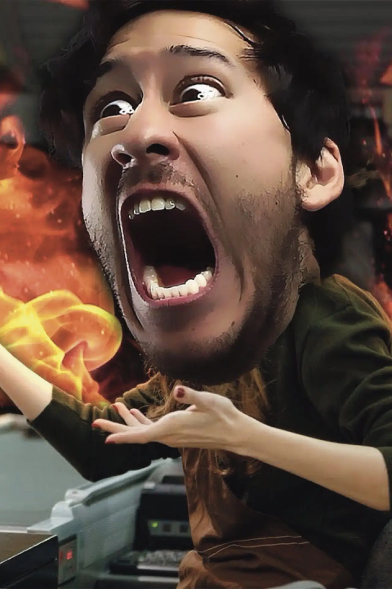 Plakat serialu "Markiplier - Supermarket Simulator"