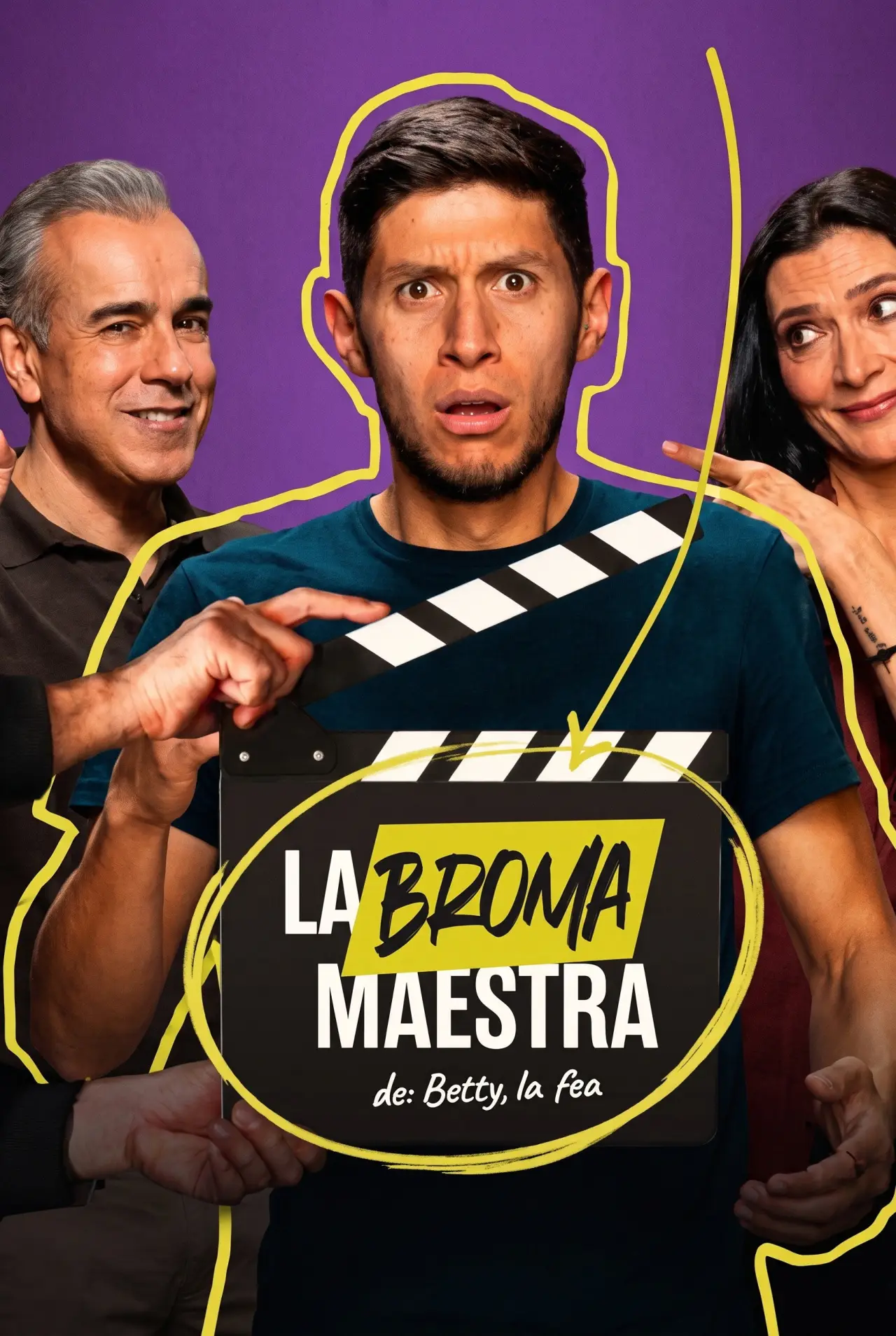 Plakat serialu "La Broma Maestra de: Betty, la fea"