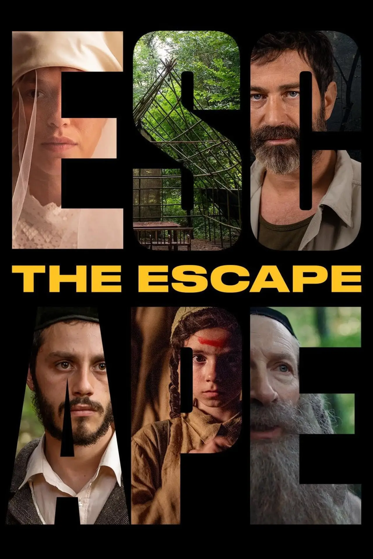 Plakat serialu "הבריחה"