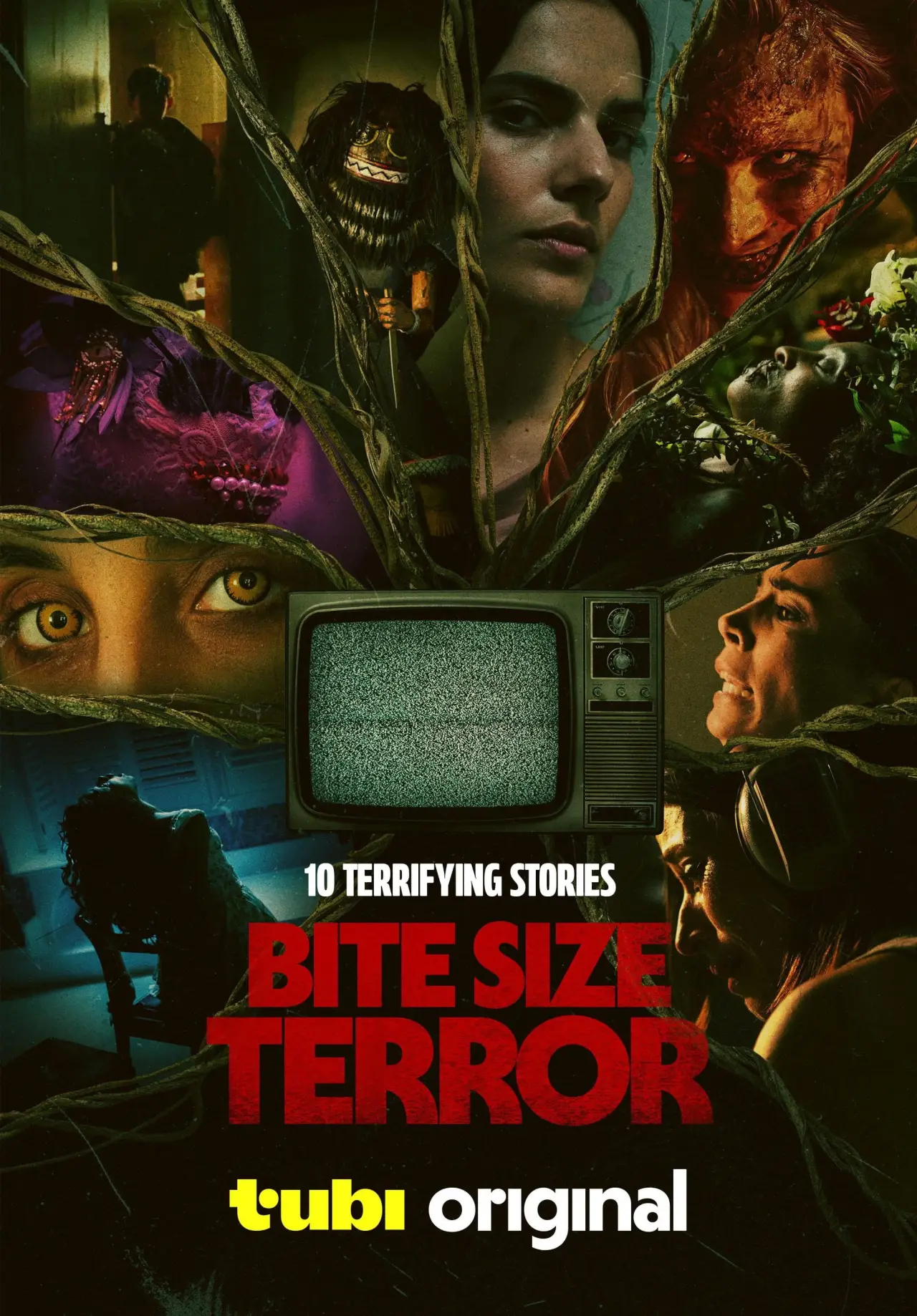 Plakat serialu "Kęs terroru"