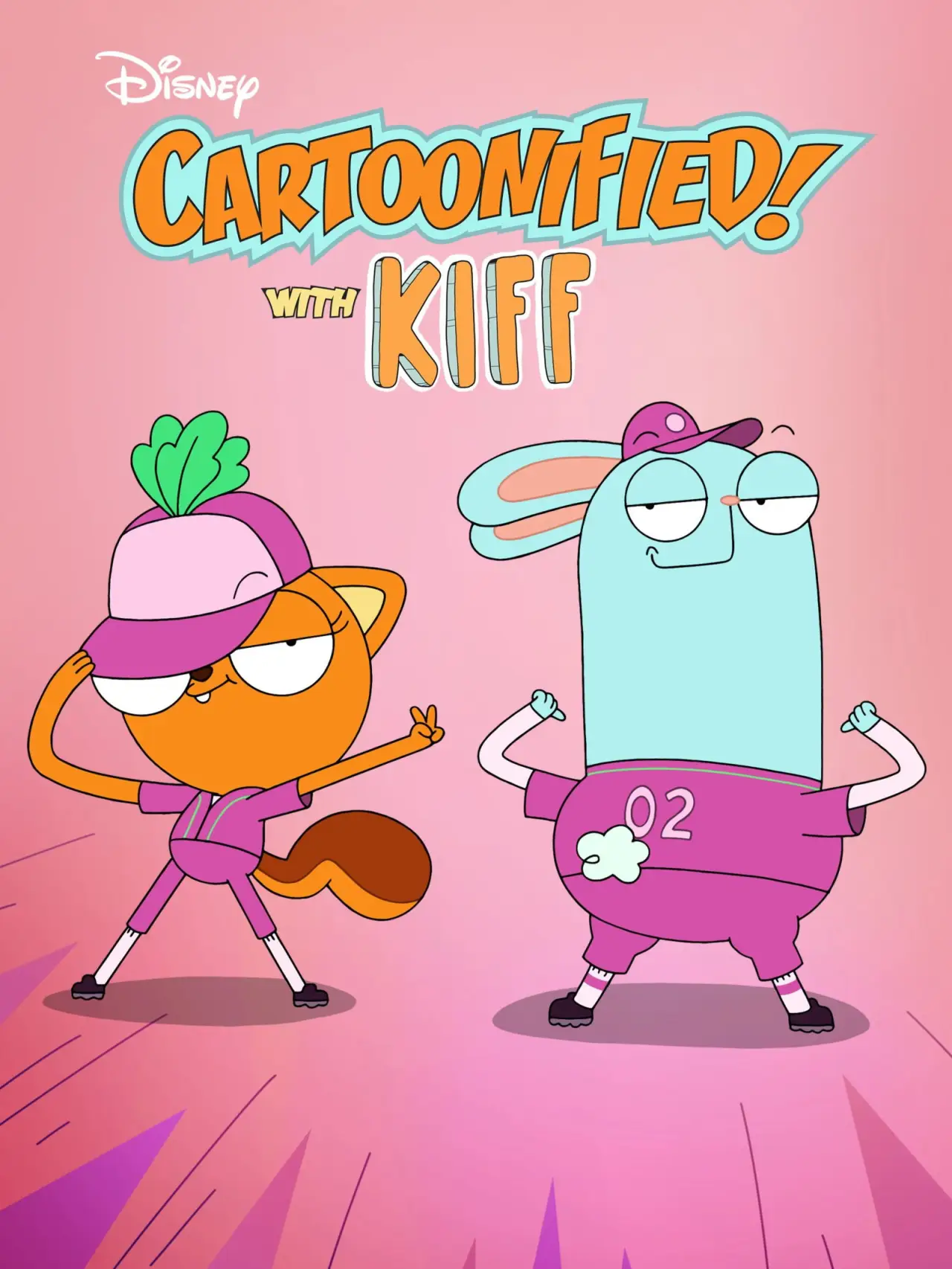 Plakat serialu "Cartoonified! With Kiff"