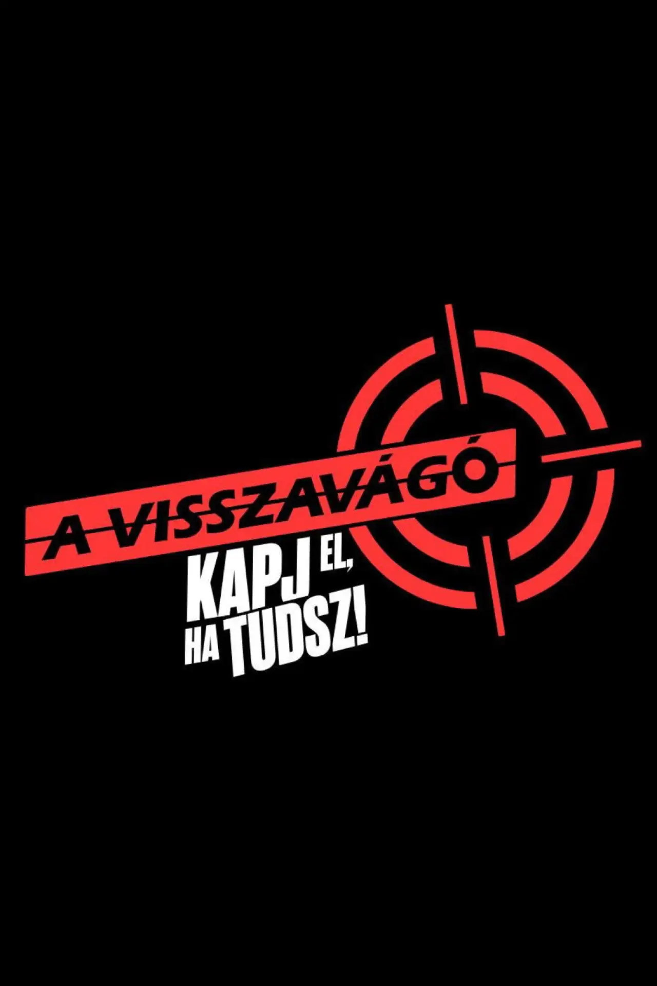 Plakat serialu "A visszavágó - Kapj el, ha tudsz!"