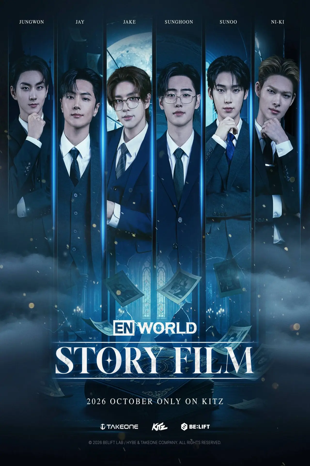 Plakat serialu "엔하이픈 월드 - 스토리 필름"