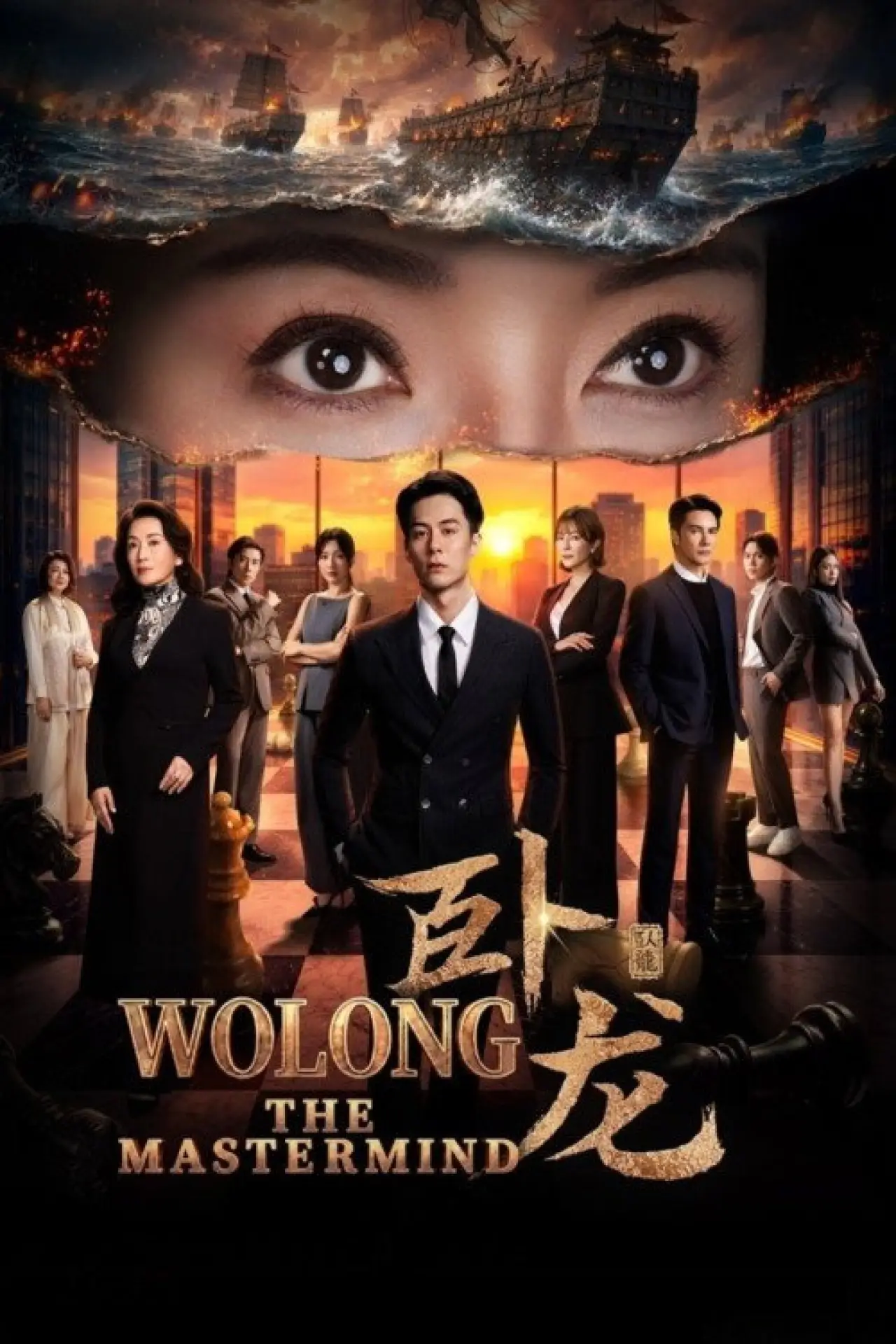 Plakat serialu "卧龙"