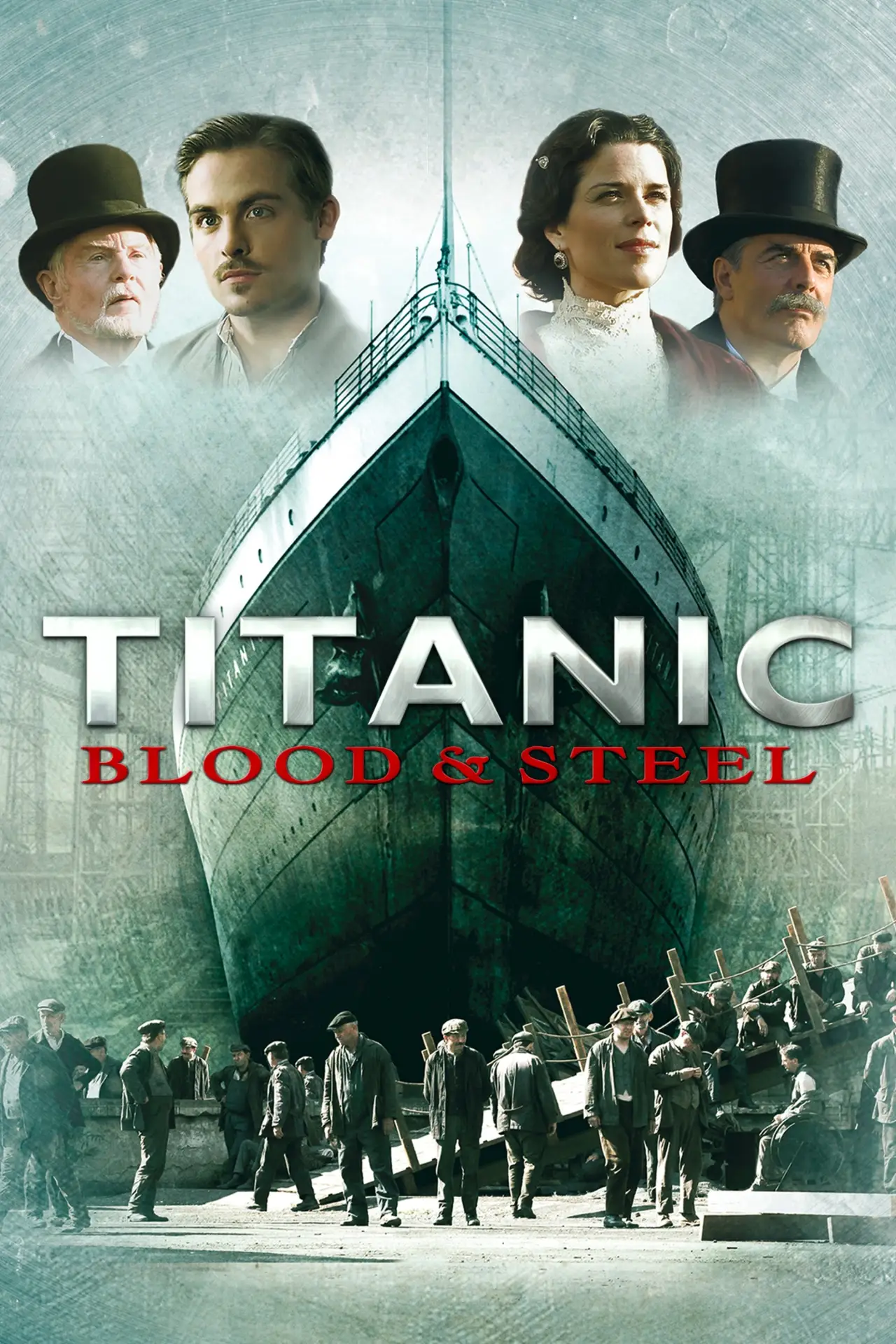 Plakat serialu "Titanic: Krew i stal"