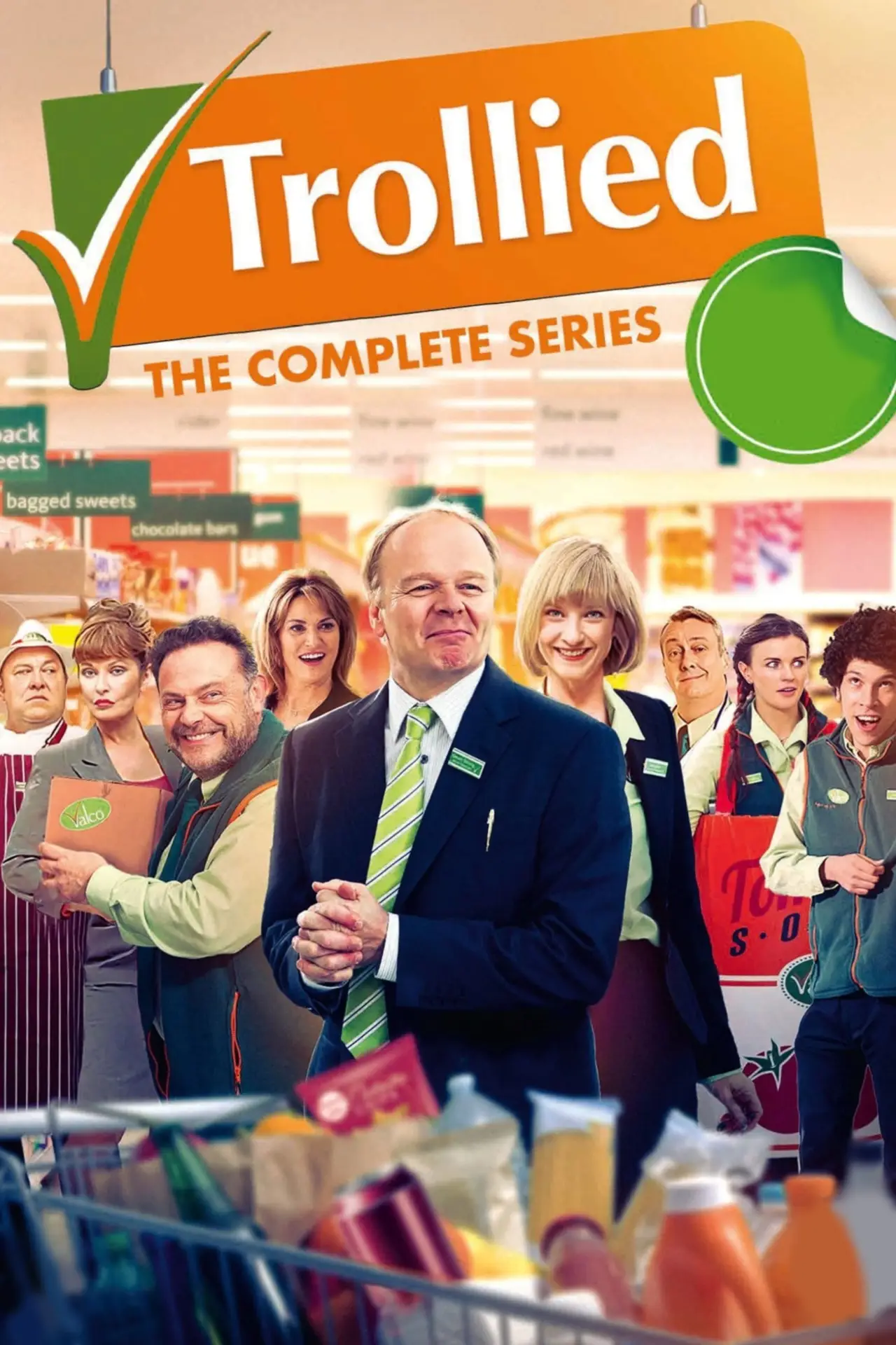 Plakat serialu "Trollied"