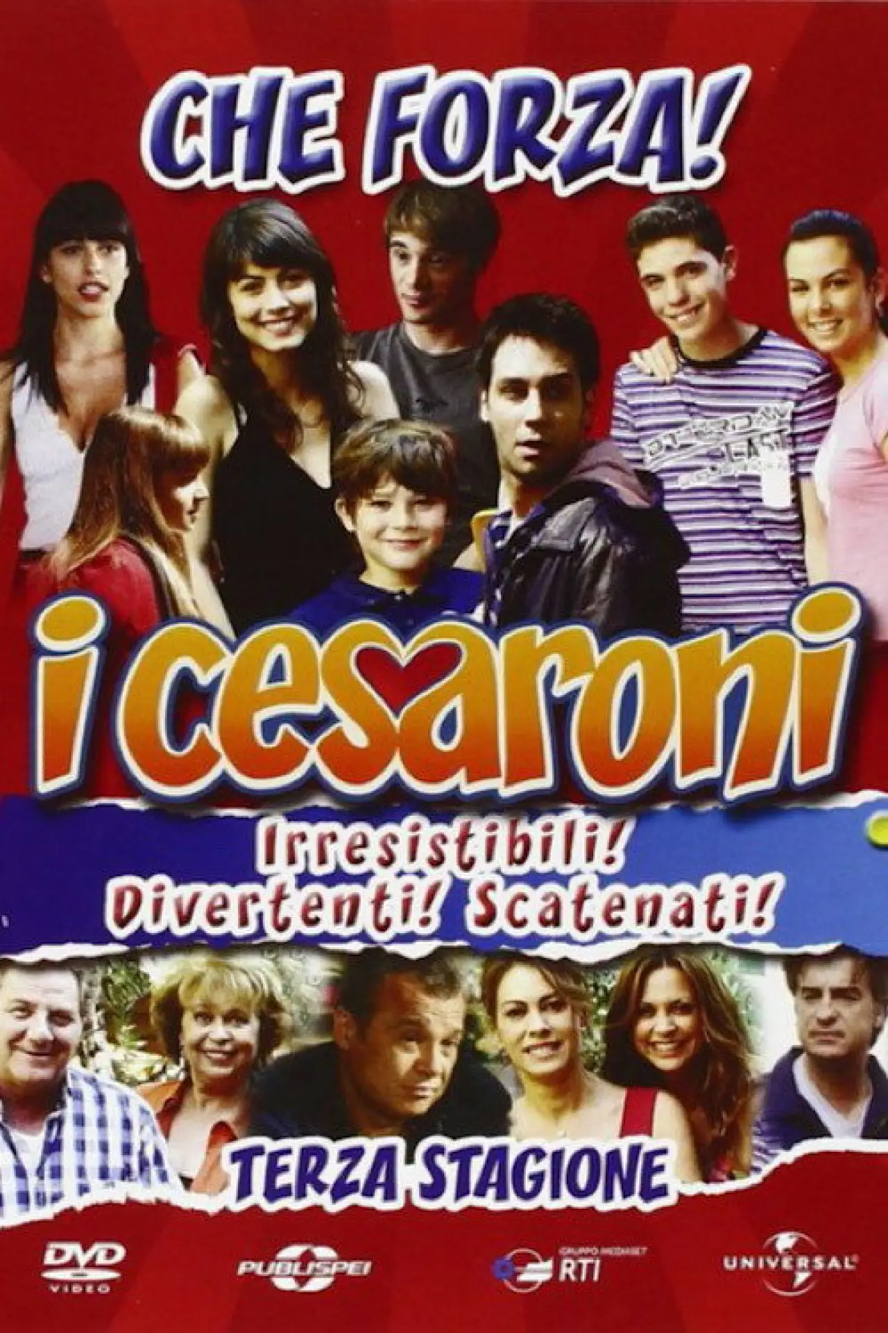 Plakat serialu "I Cesaroni"