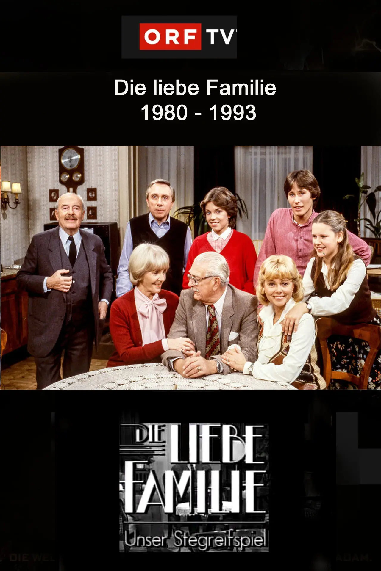 Plakat serialu "Die liebe Familie"