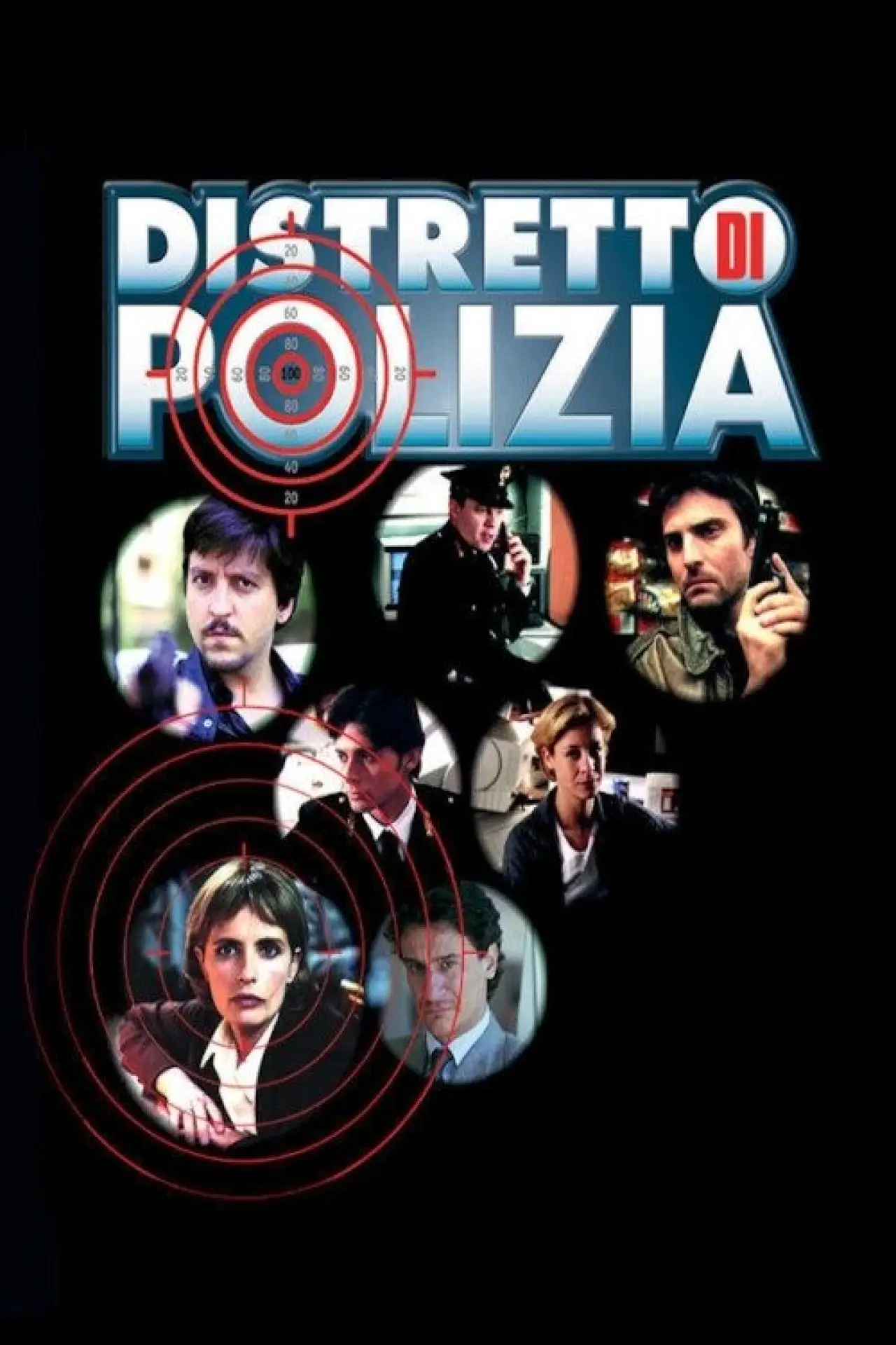 Plakat serialu "Distretto di Polizia"