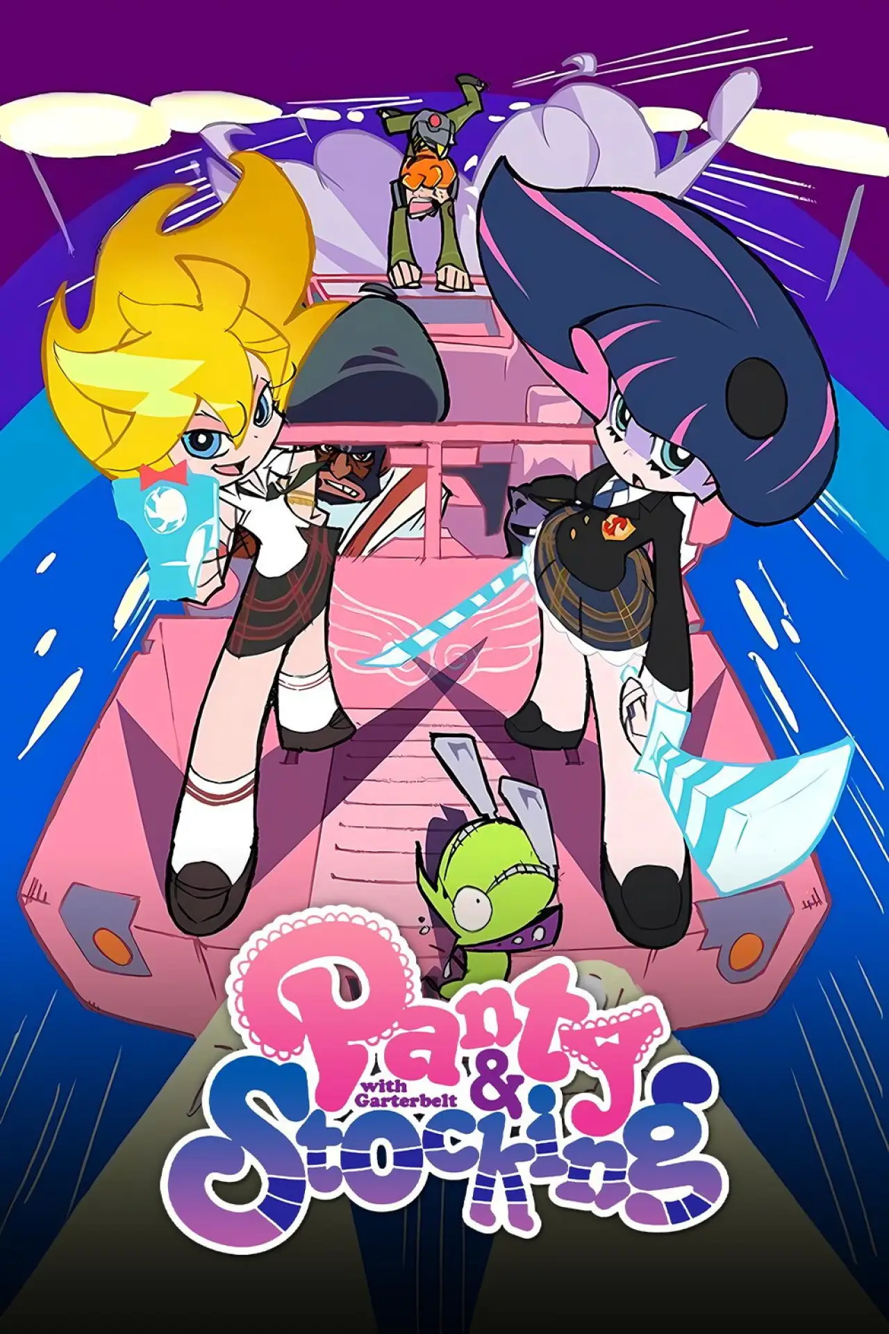 Постер к сериалу "Panty & Stocking with Garterbelt"