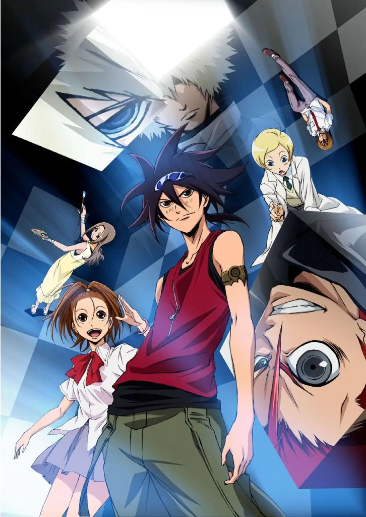 Plakat serialu "Phi Brain: Kami no Puzzle"