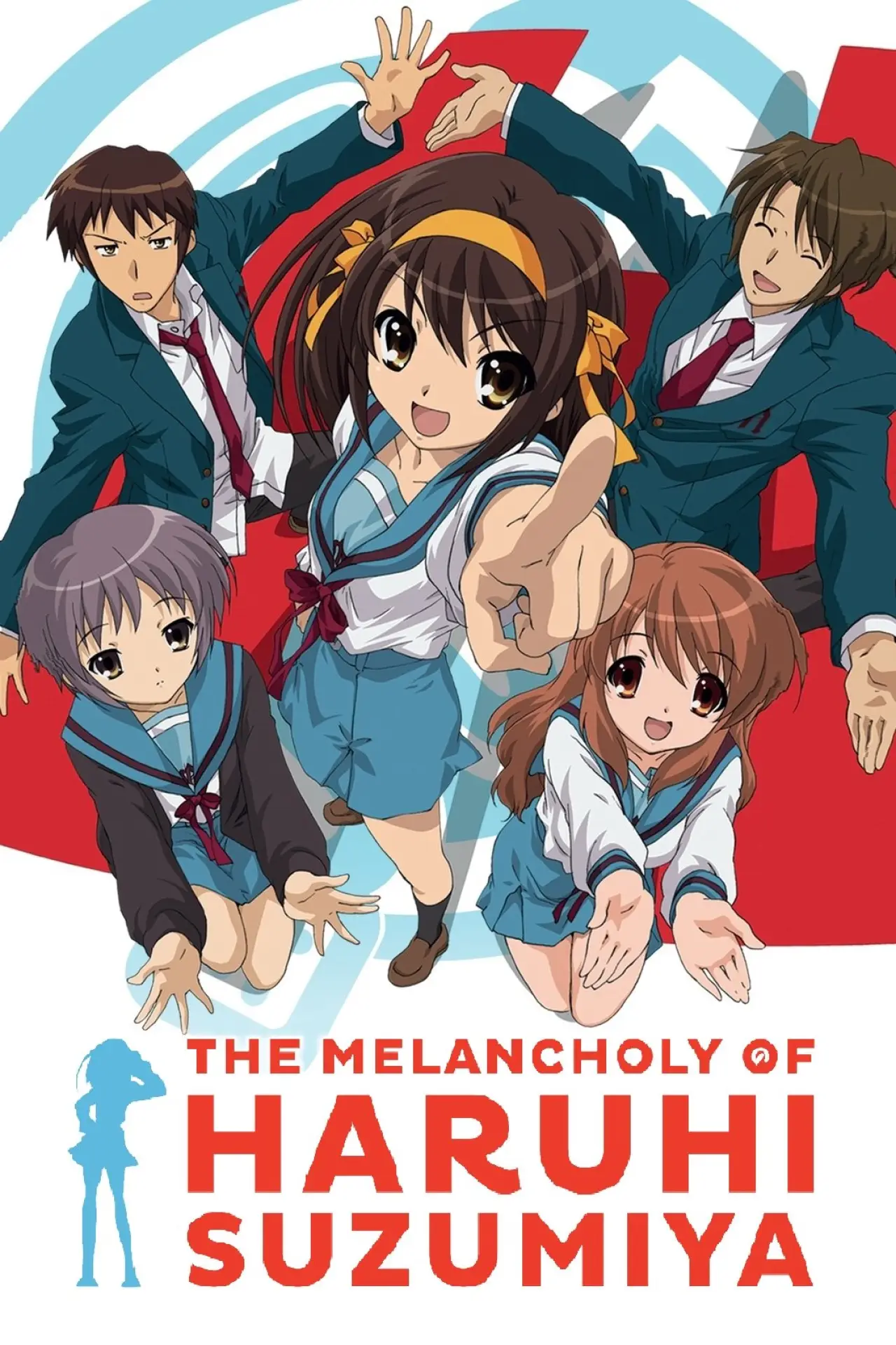 Постер к сериалу "Melancholia Haruhi Suzumiyi"