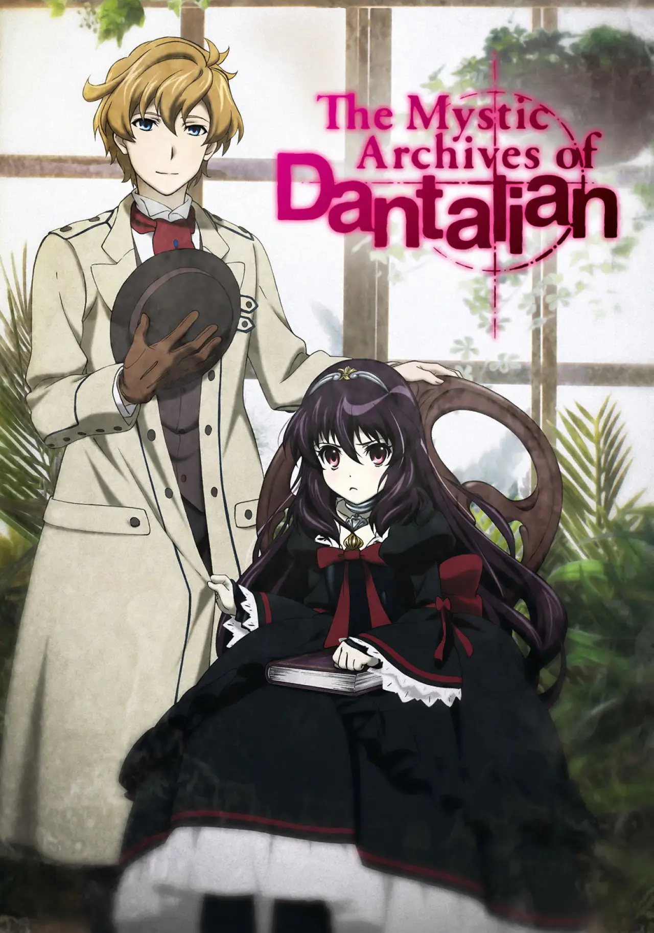 Plakat serialu "Biblioteka Dantaliana"