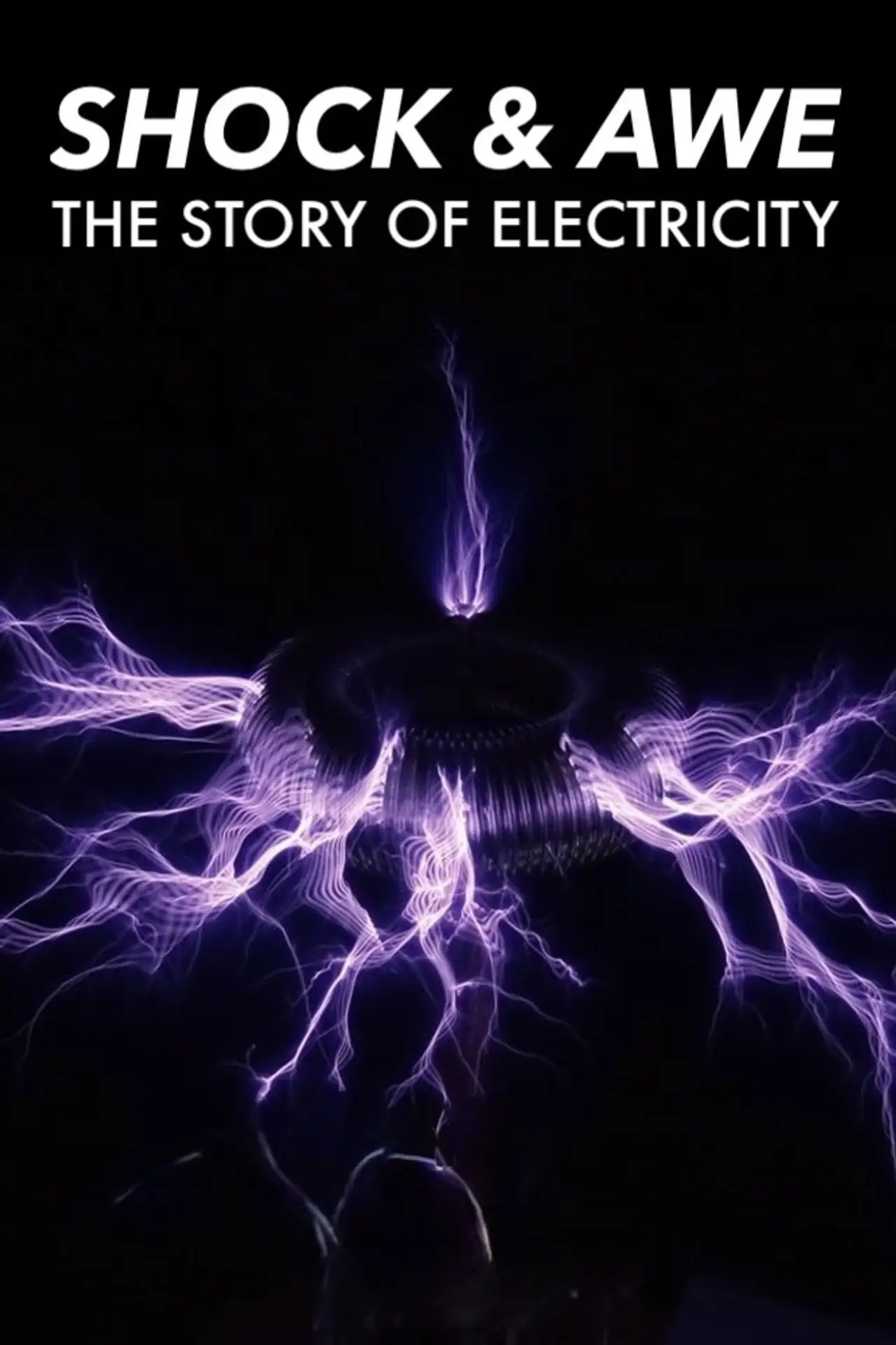 Plakat serialu "Shock and Awe: The Story of Electricity"