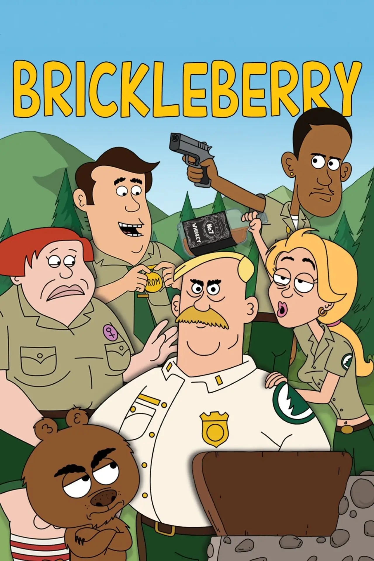 Постер к сериалу "Brickleberry"