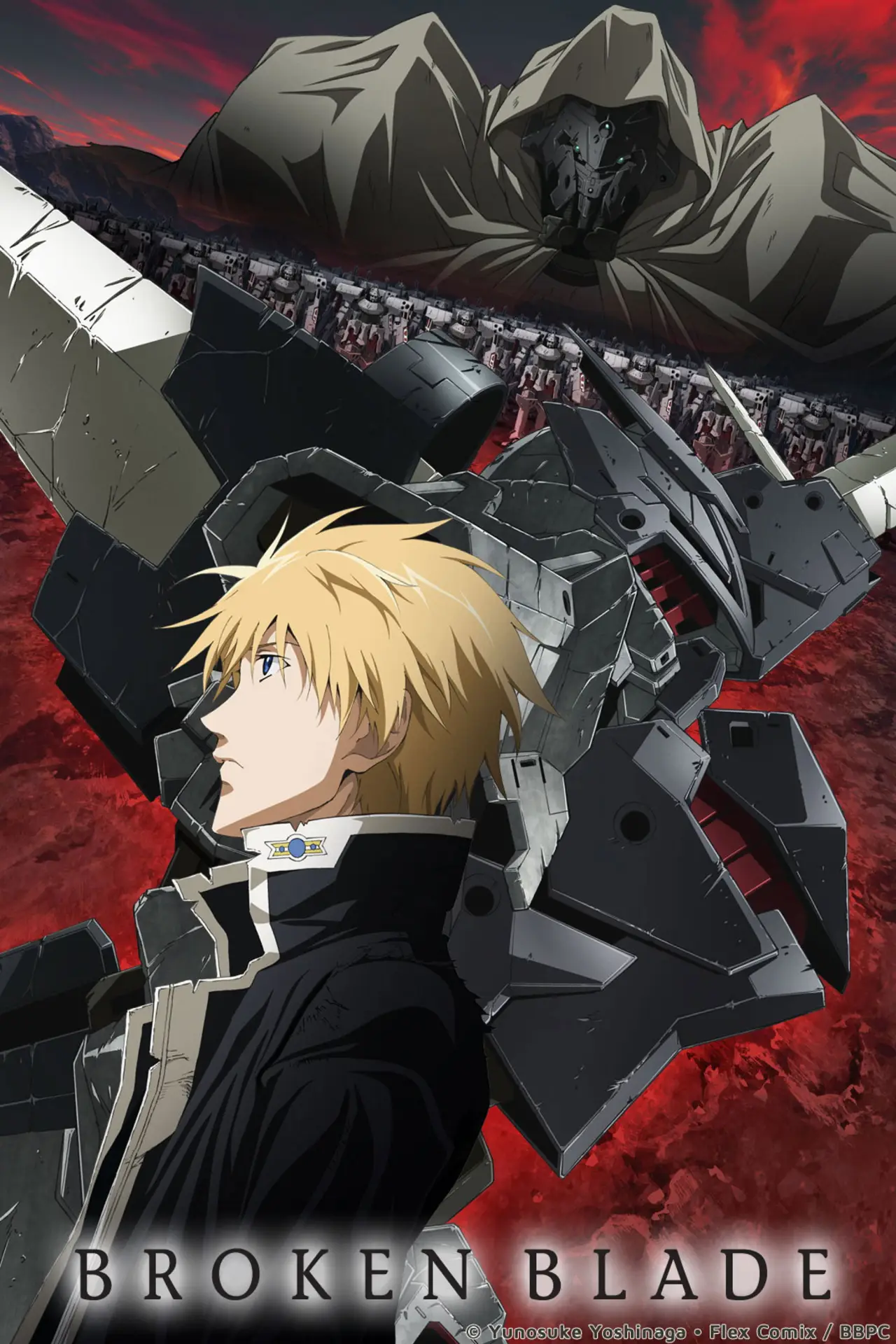 Plakat serialu "Break Blade"