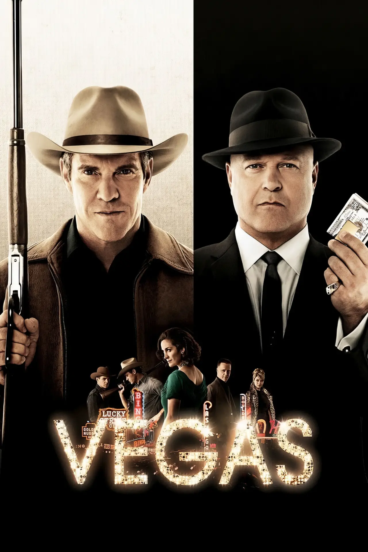 Plakat serialu "Vegas"