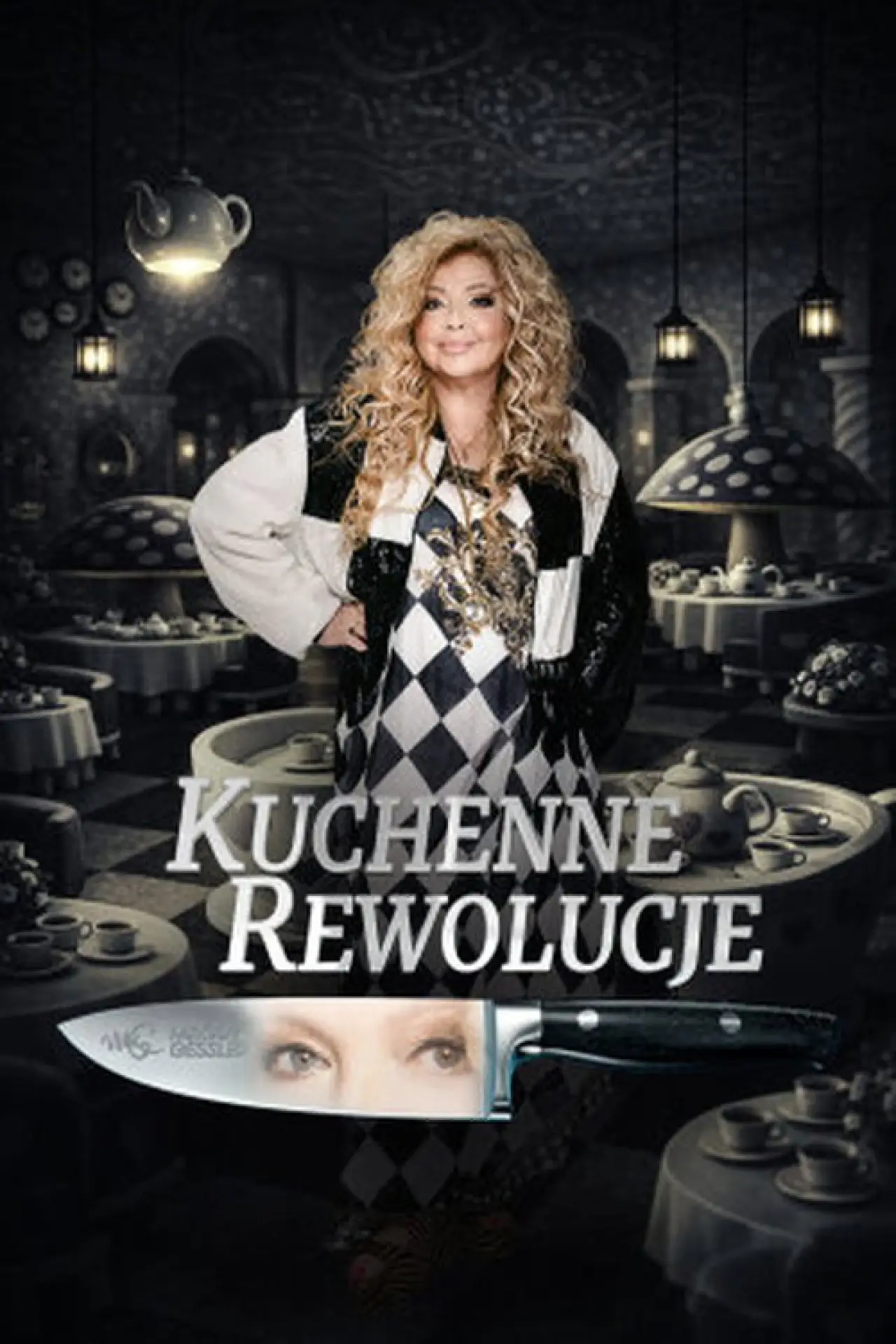 Plakat serialu "Kuchenne rewolucje"