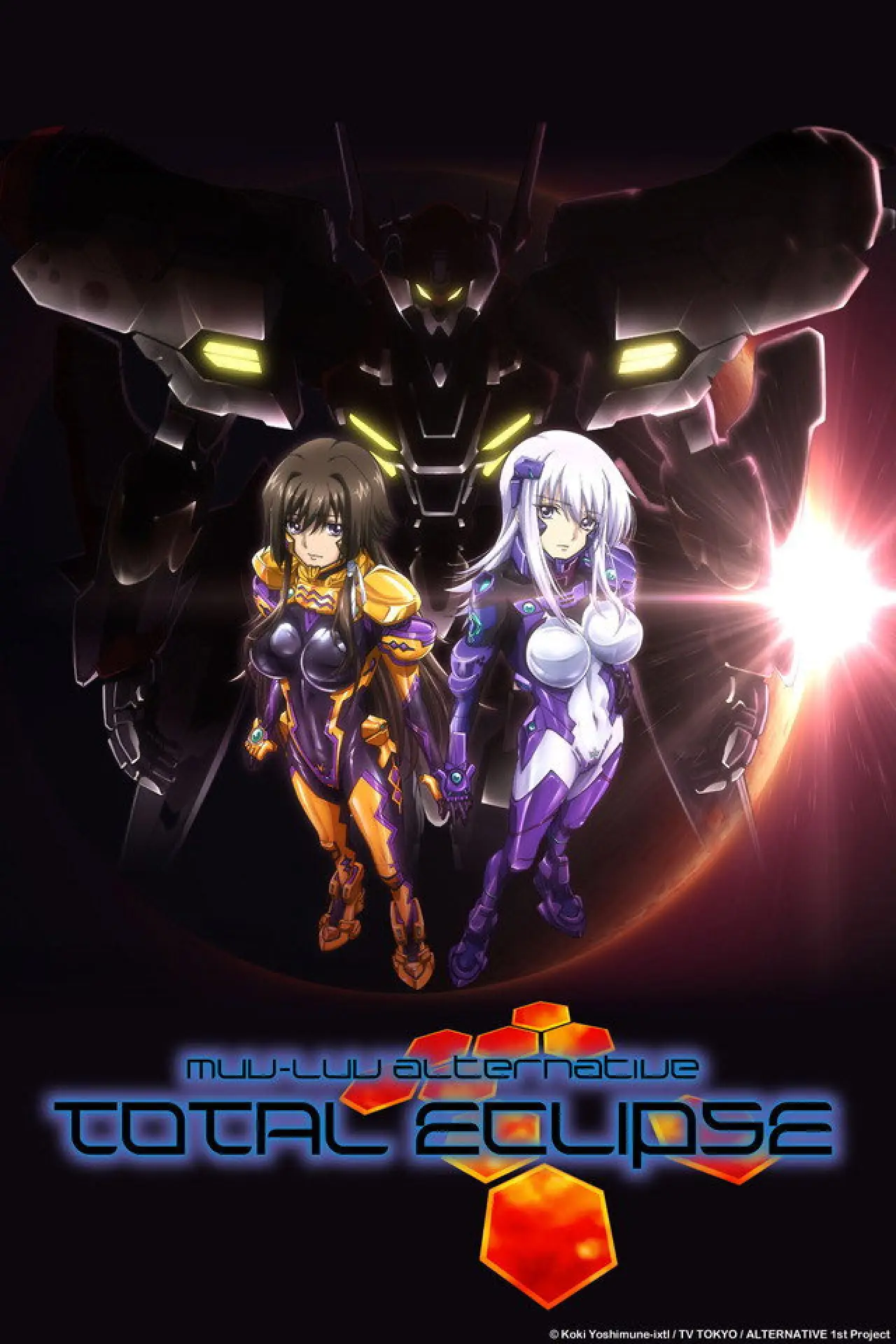 Plakat serialu "Muv-Luv Alternative: Total Eclipse"