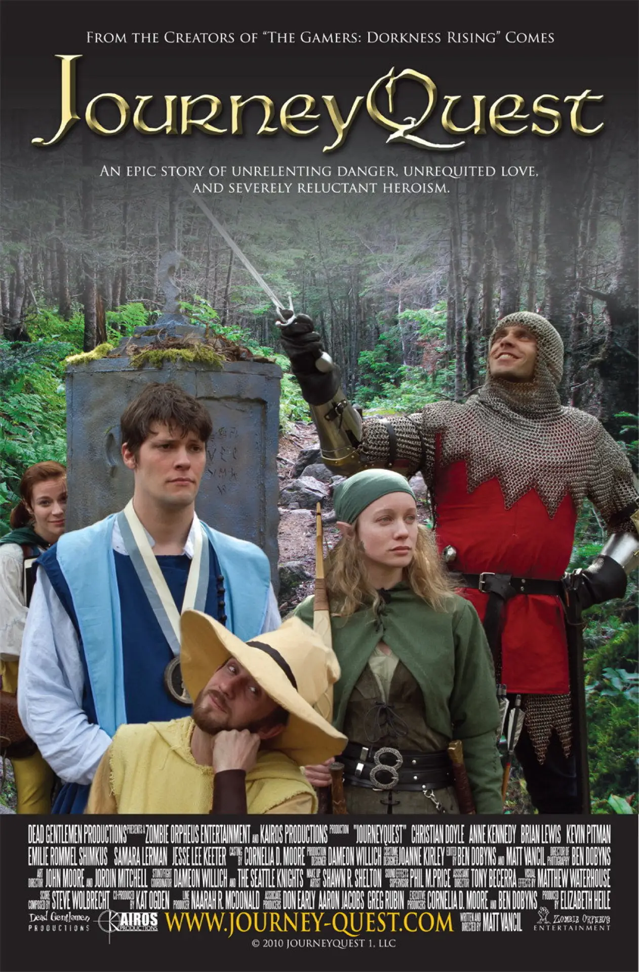 Plakat serialu "JourneyQuest"