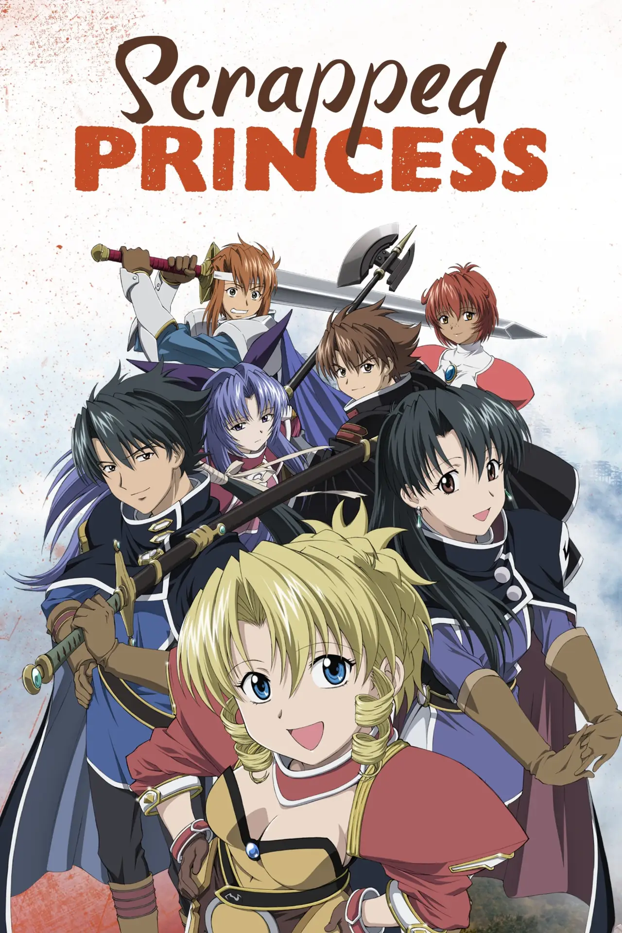 Plakat serialu "Scrapped Princess"