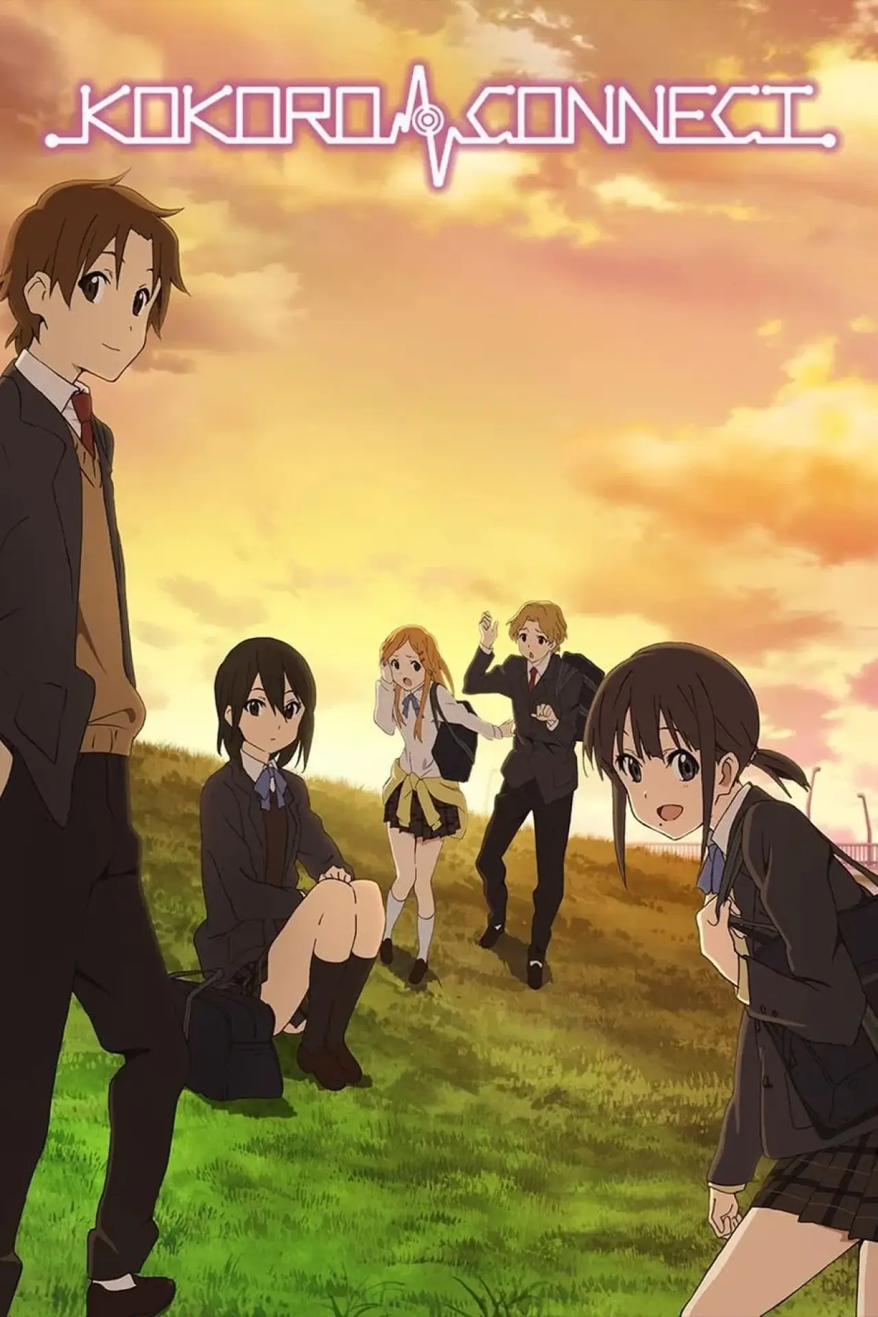Plakat serialu "Kokoro Connect"