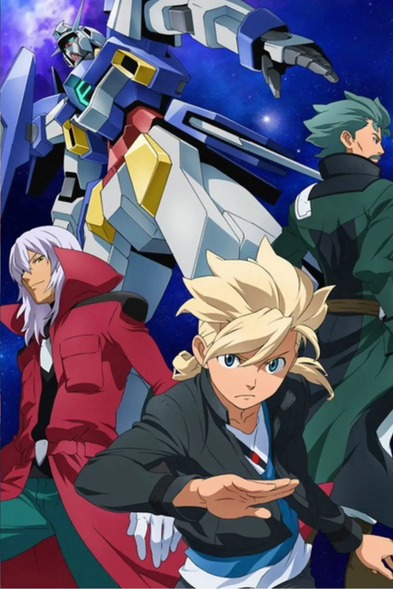 Plakat serialu "Mobile Suit Gundam AGE"