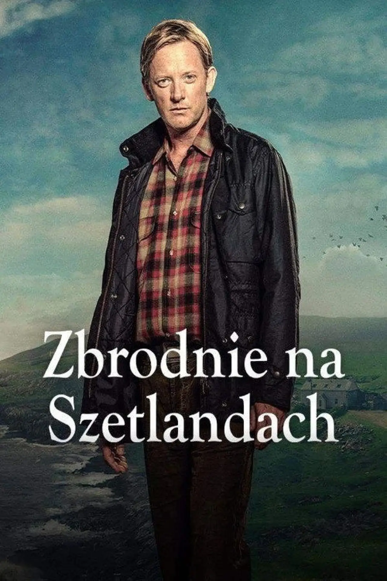 Plakat serialu "Zbrodnie na Szetlandach"